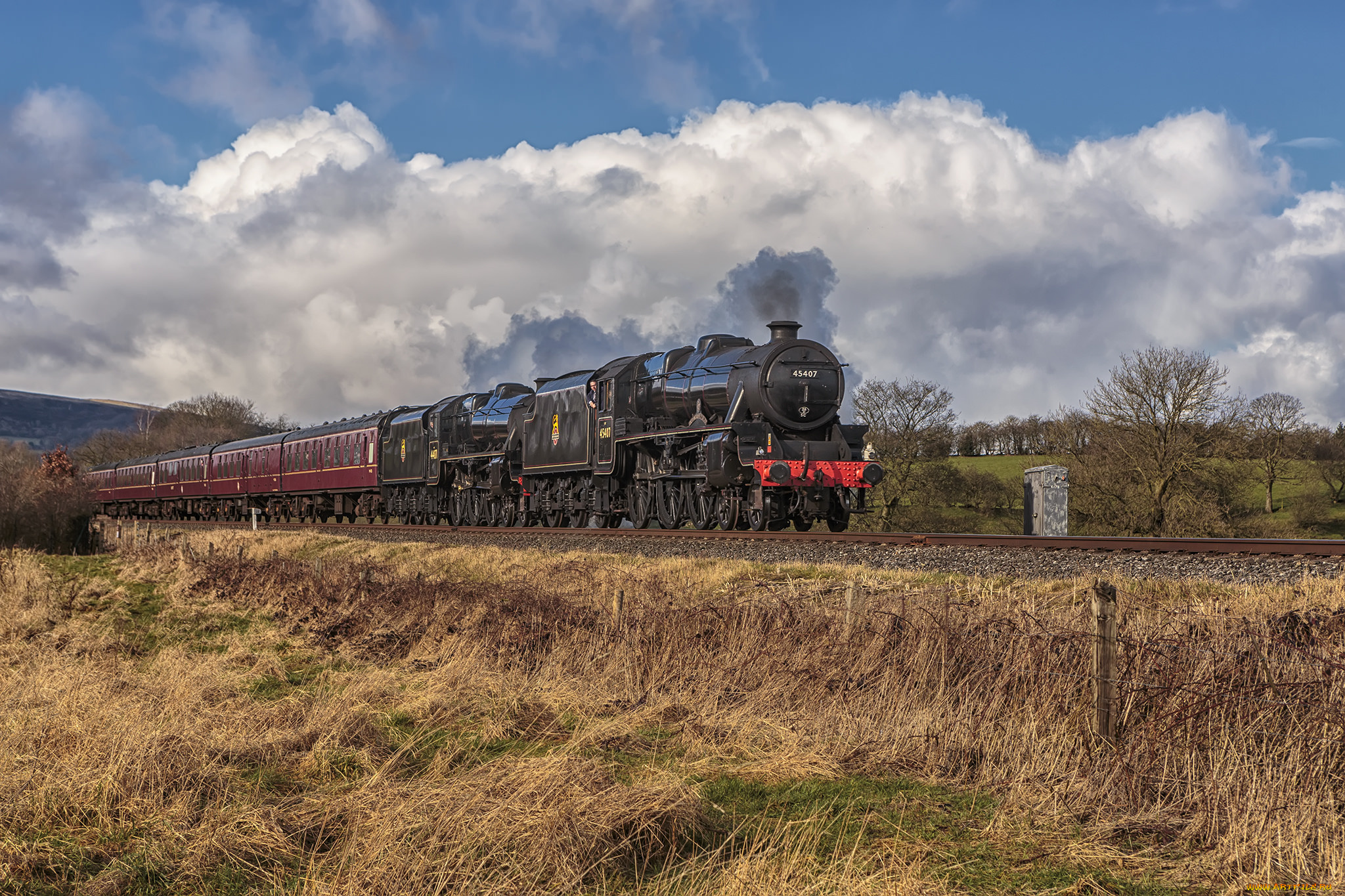 техника, паровозы, паровоз, рельсы, дорога, железная