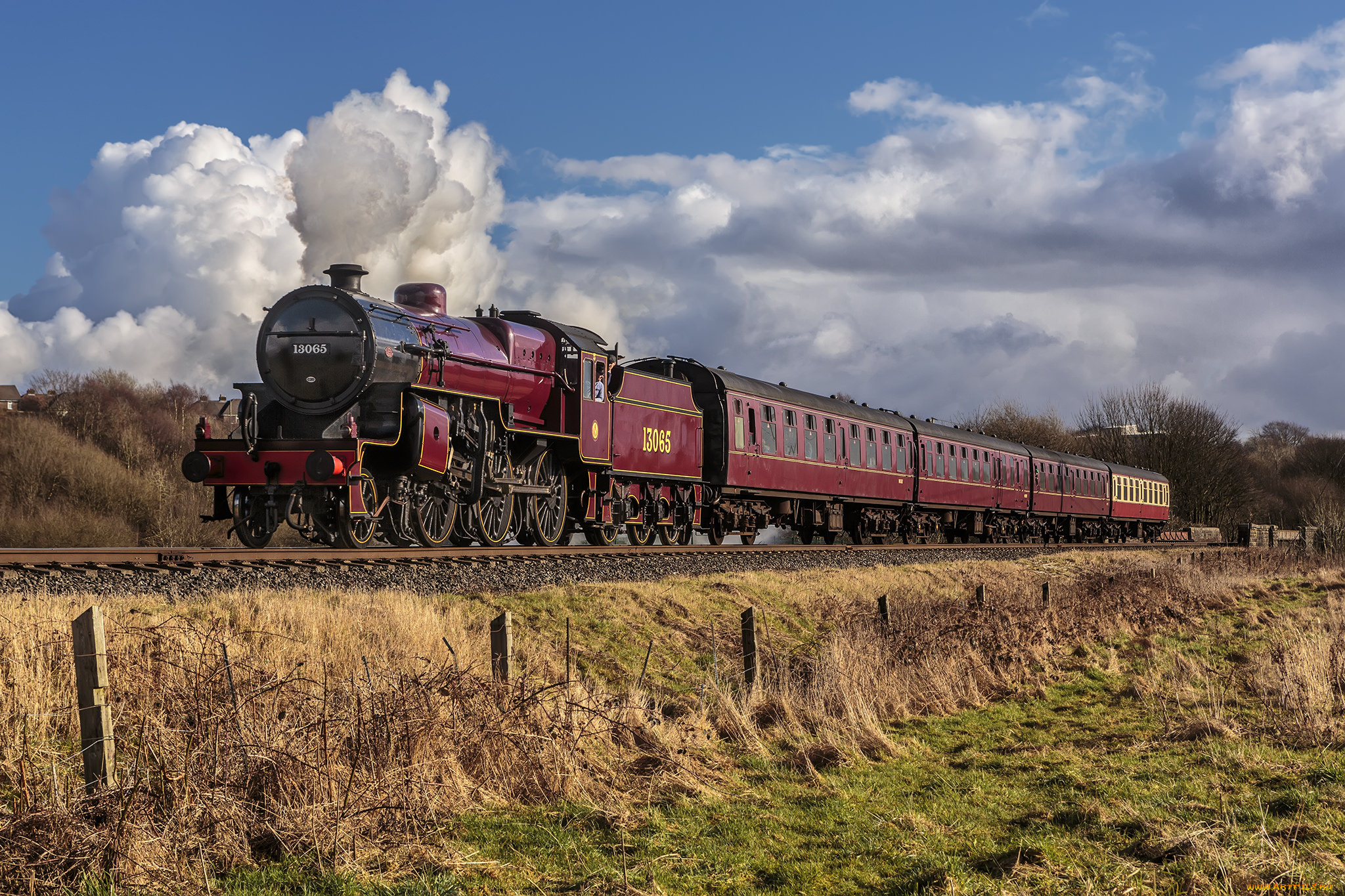 техника, паровозы, паровоз, рельсы, дорога, железная