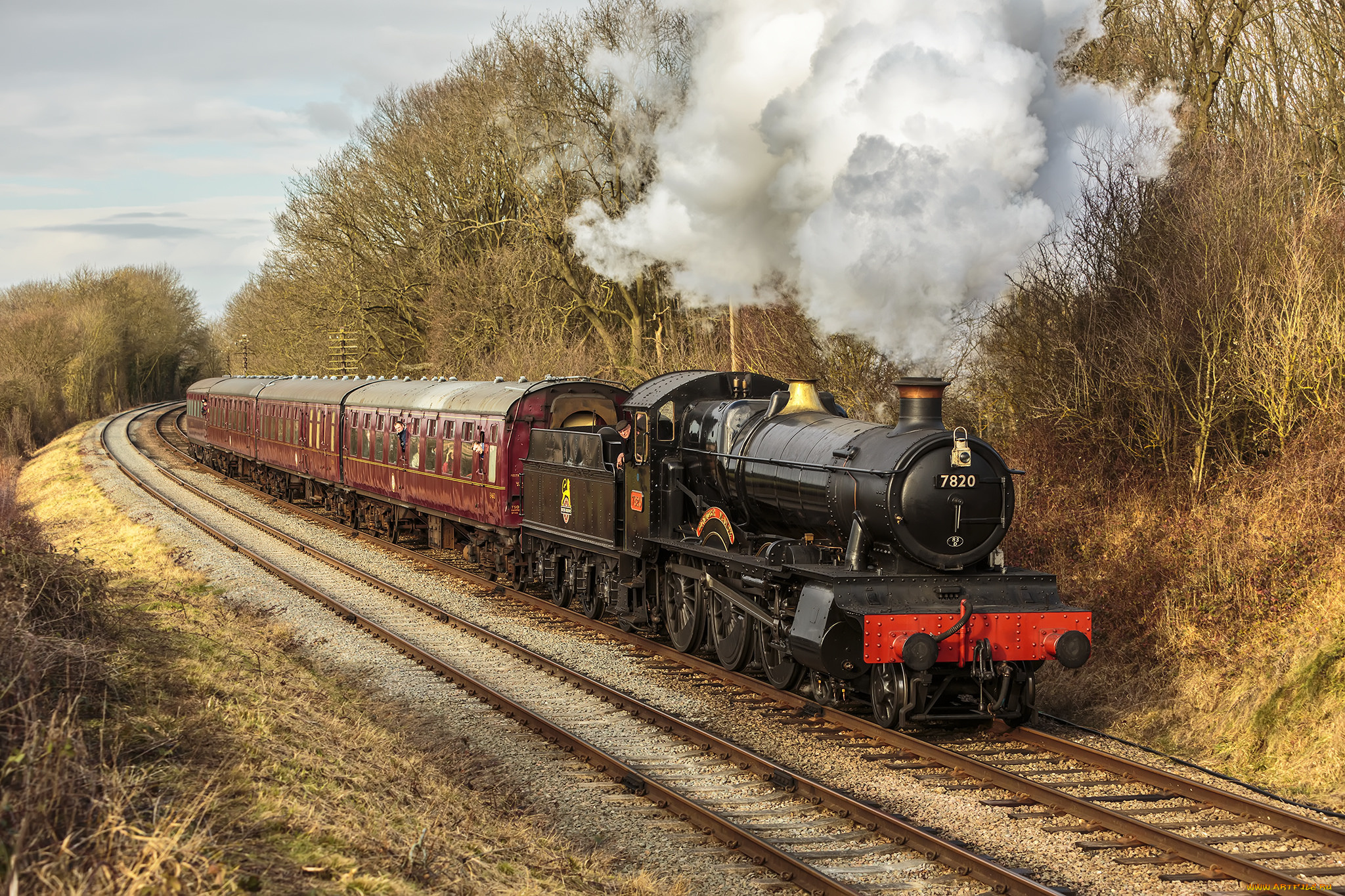 техника, паровозы, рельсы, дорога, паровоз, железная