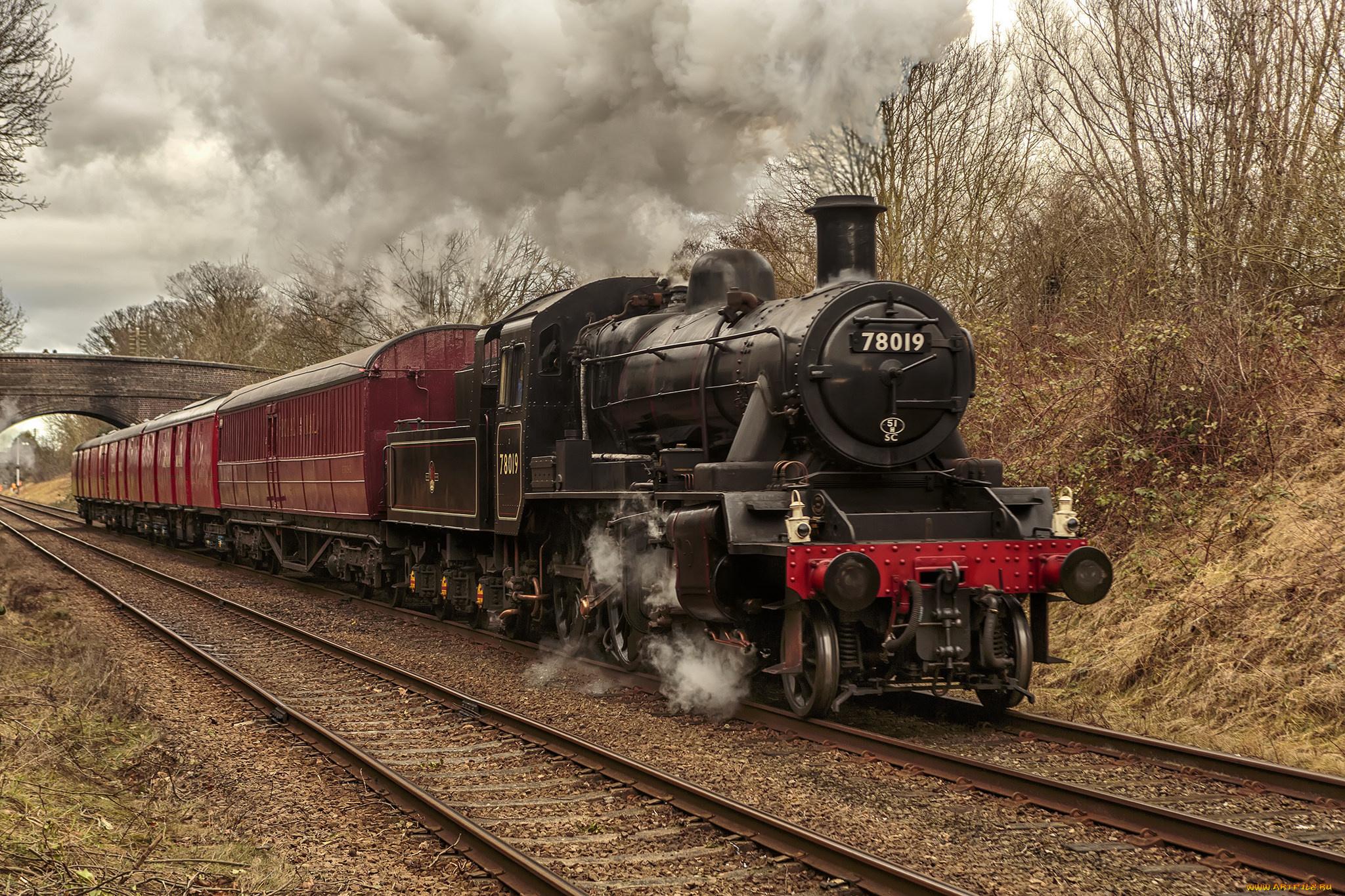 техника, паровозы, рельсы, дорога, железная, паровоз