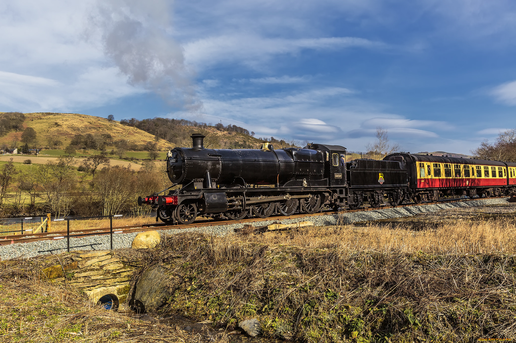 техника, паровозы, рельсы, паровоз, железная, дорога