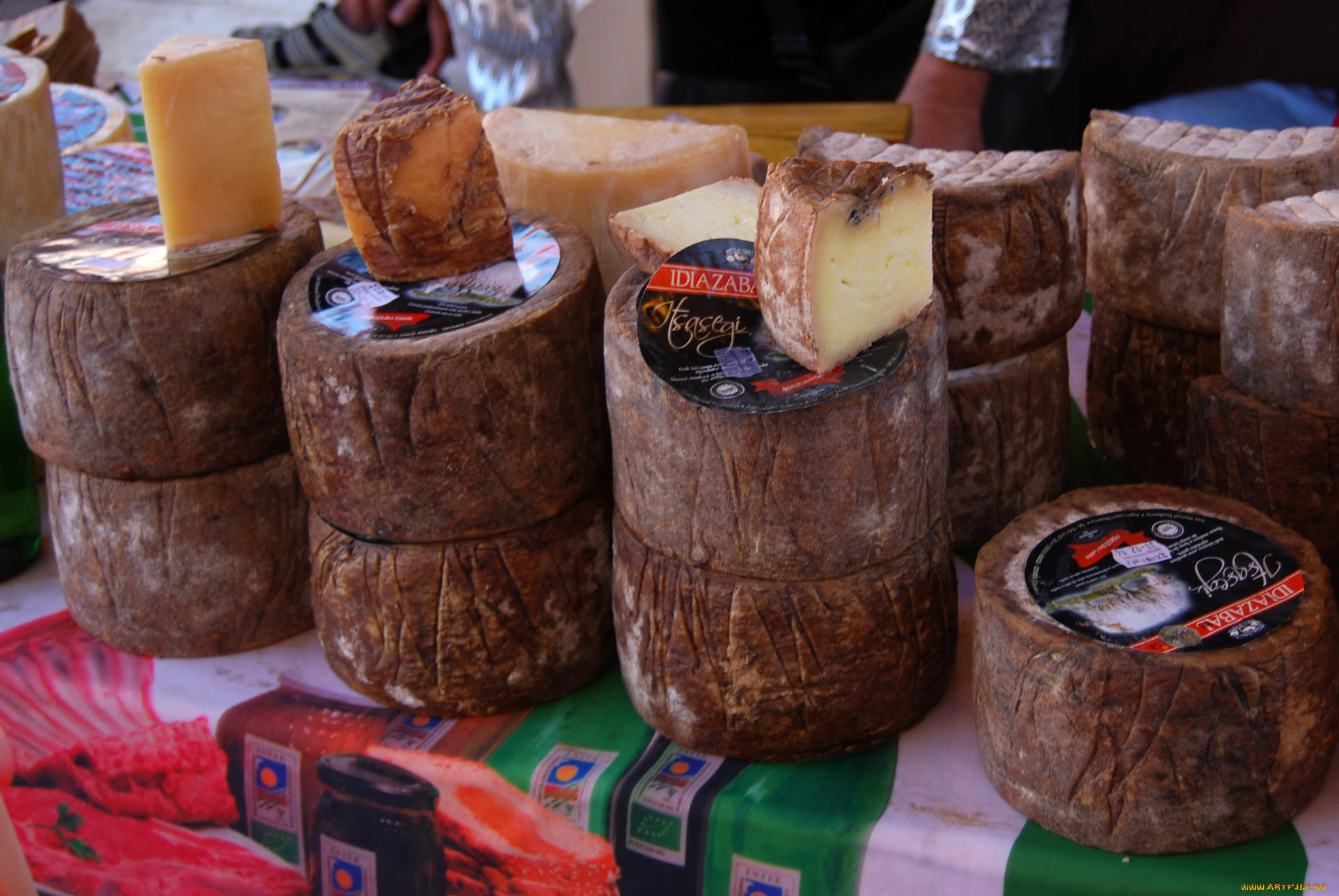 idiazabal, еда, сырные, изделия, сыр