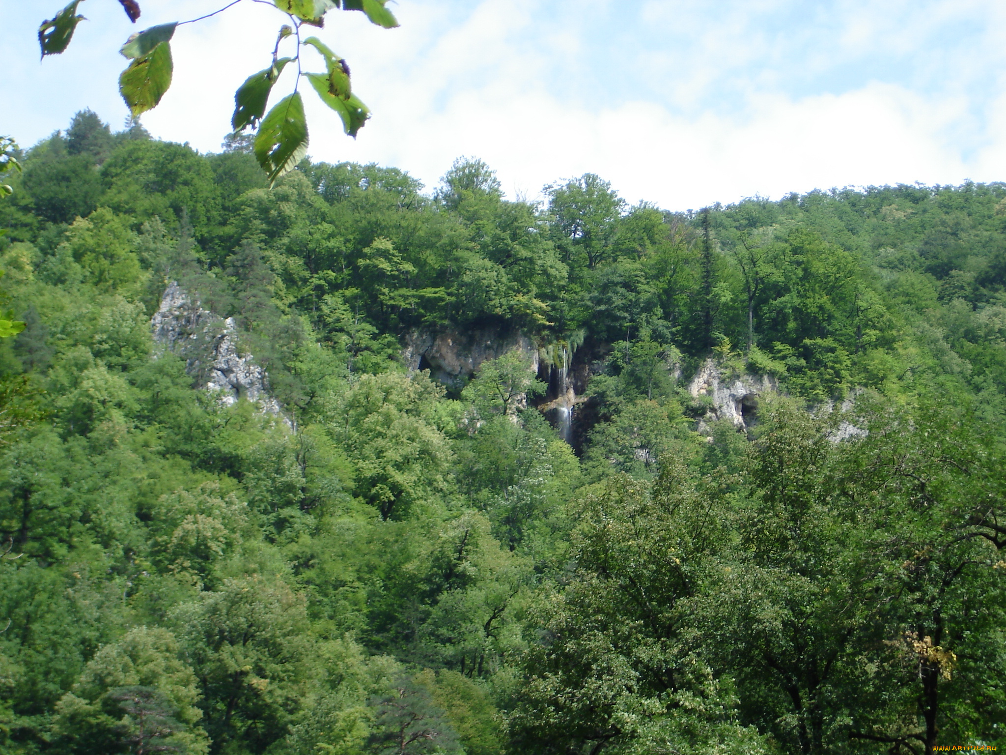 ущелье, гуамка, природа, горы, кавказские