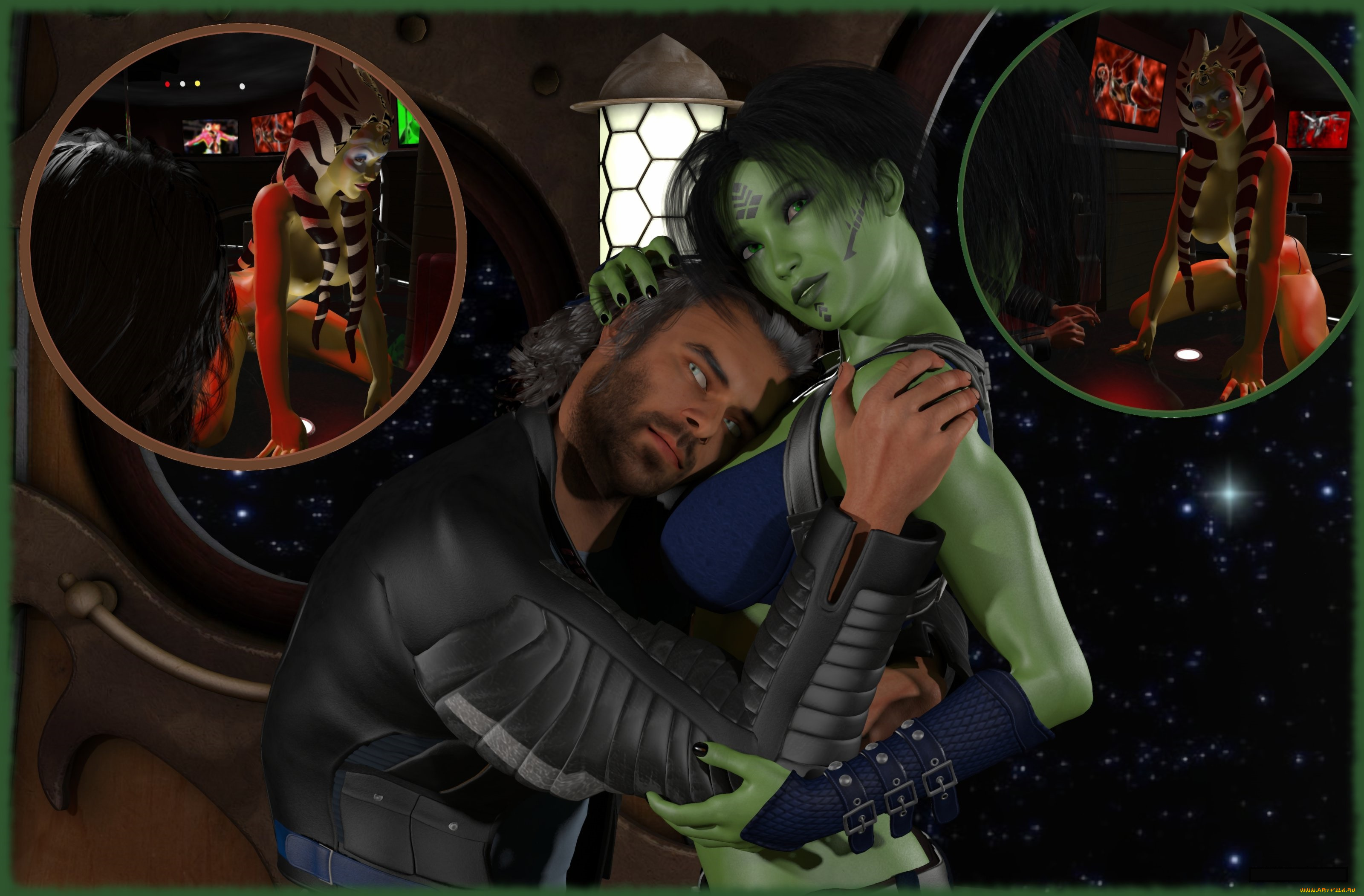 видео, игры, mass, effect, халки, мужчина, фон, взгляд