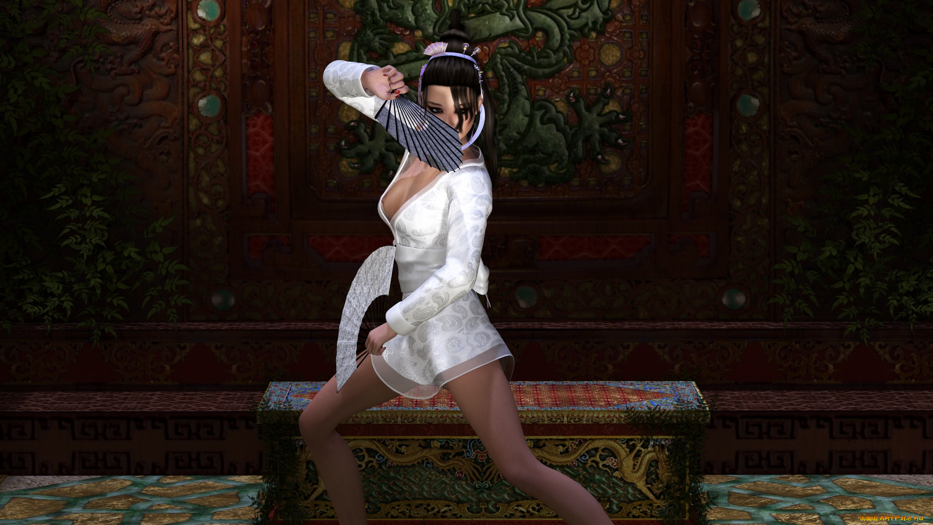 3д, графика, люди, , people, поза, фон, взгляд, девушка