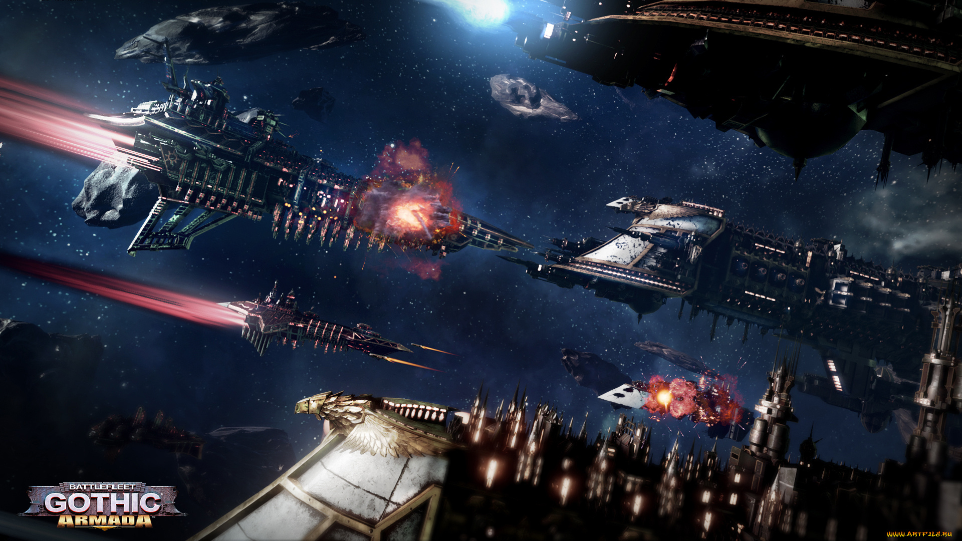 battlefleet, gothic, , armada, видео, игры, action, armada, стратегия, космос, battlefleet, gothic