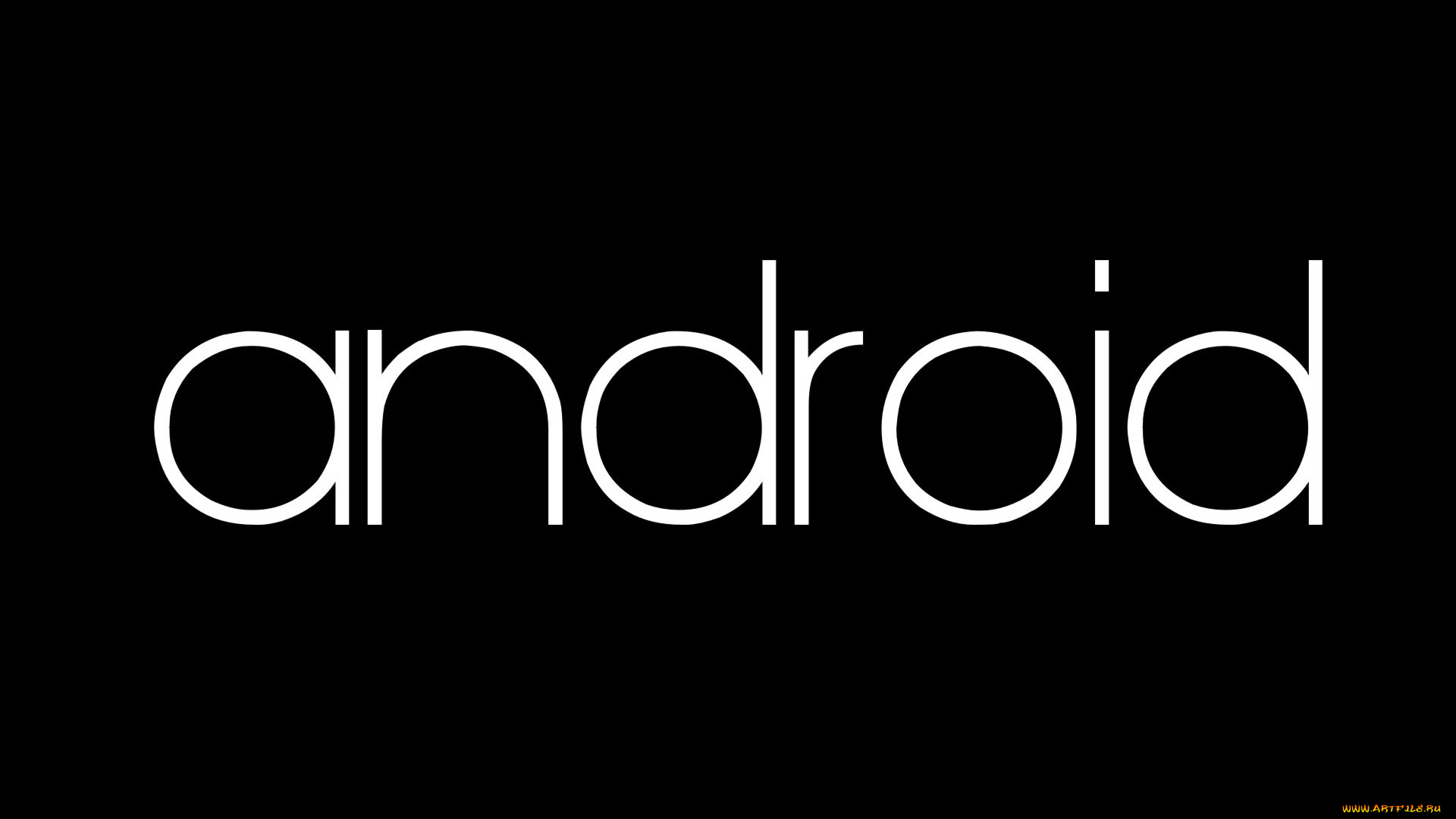 компьютеры, android, фон, логотип