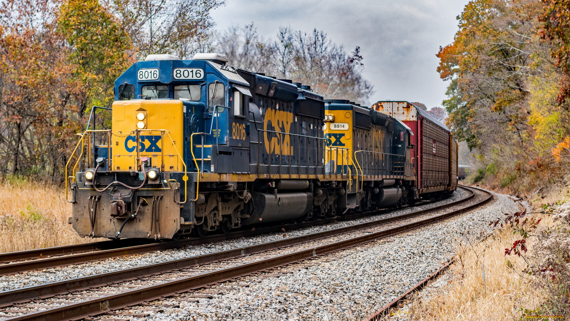 техника, поезда, локомотив, состав