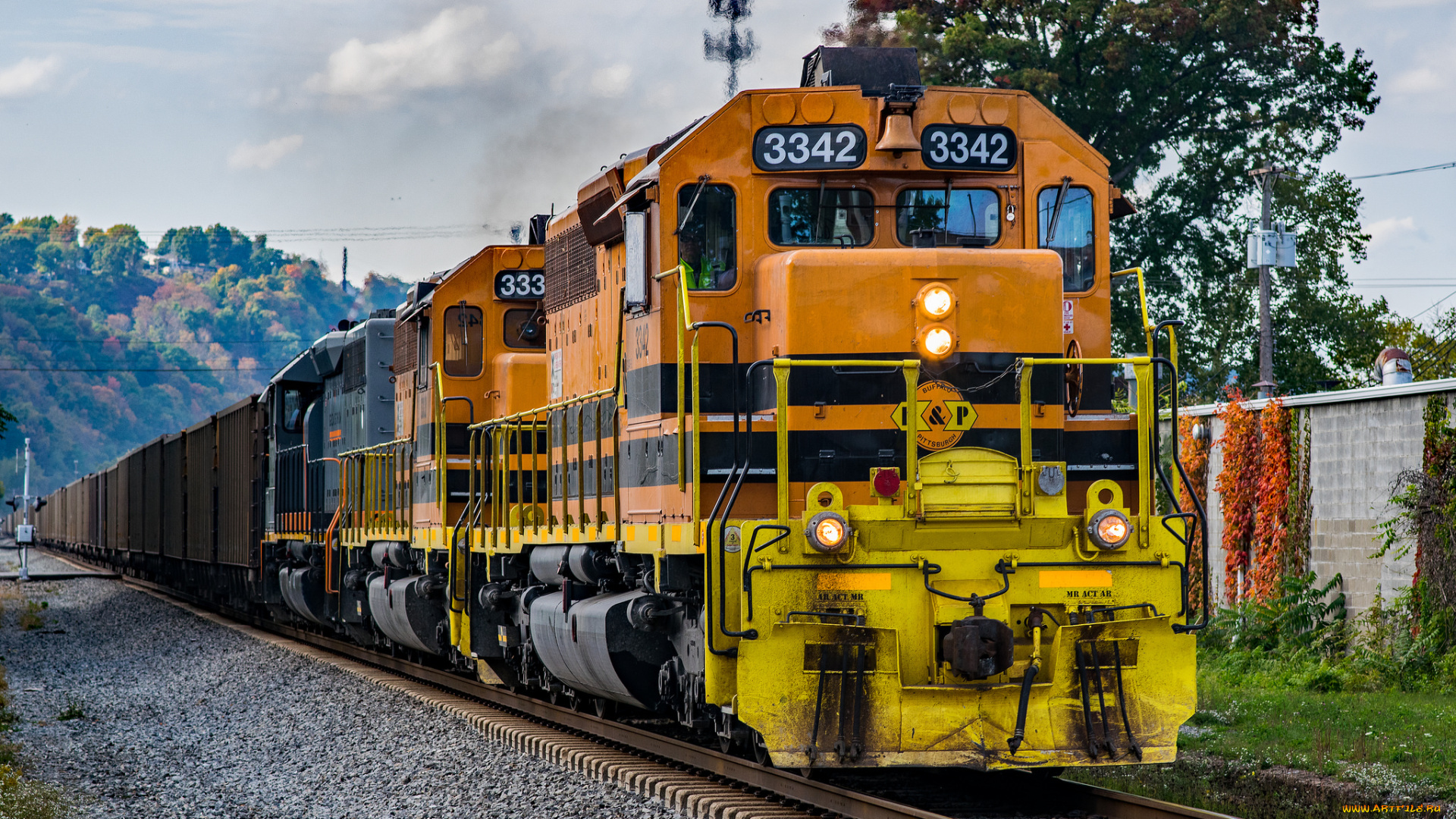 техника, поезда, состав, локомотив