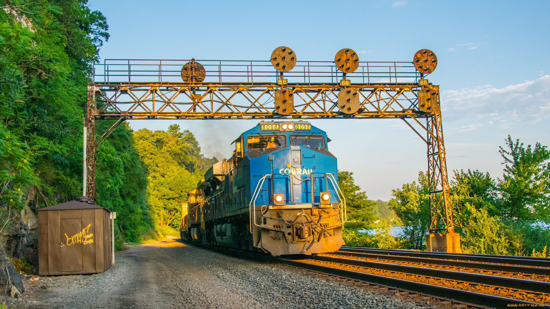 техника, поезда, состав, локомотив