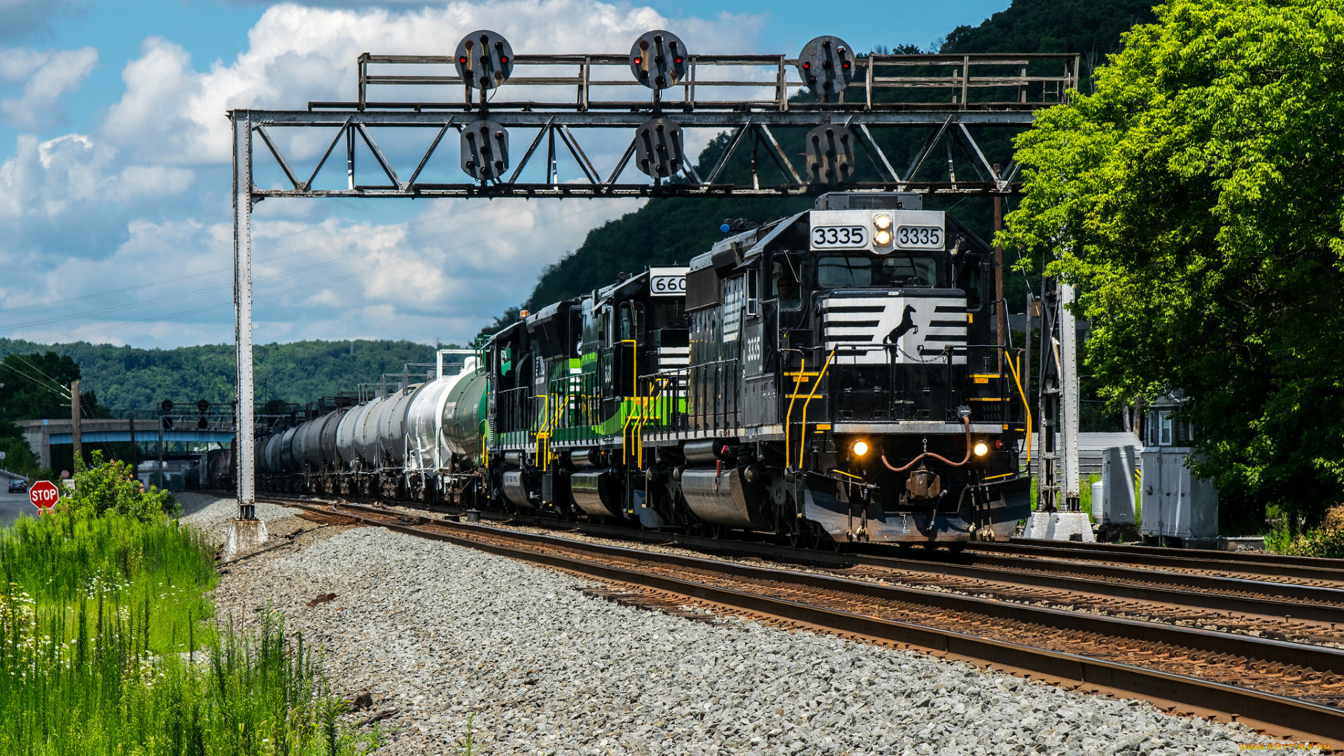 техника, поезда, состав, локомотив