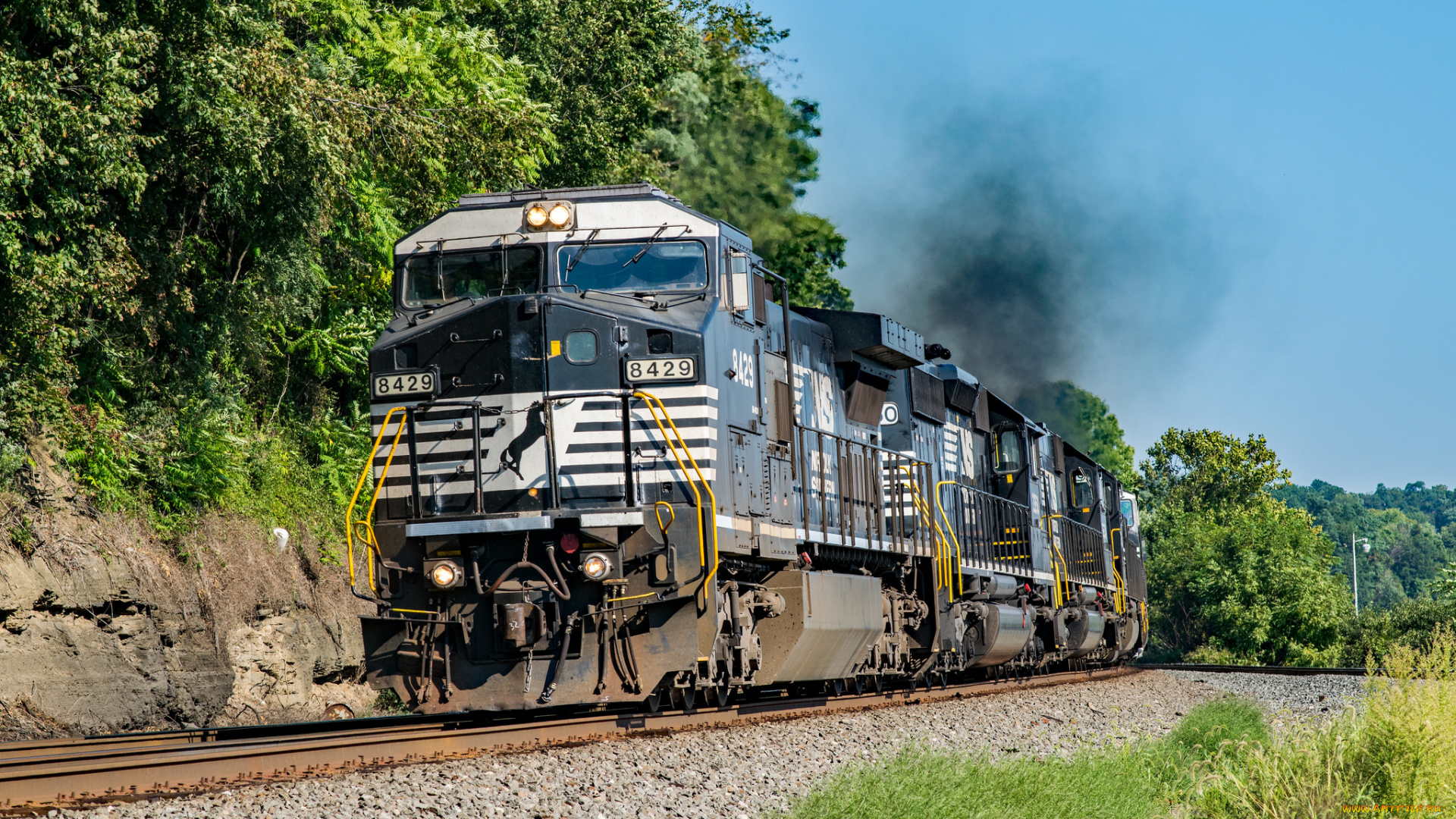 техника, поезда, состав, локомотив