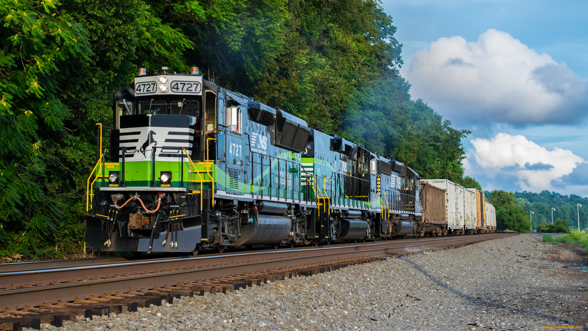 техника, поезда, состав, локомотив