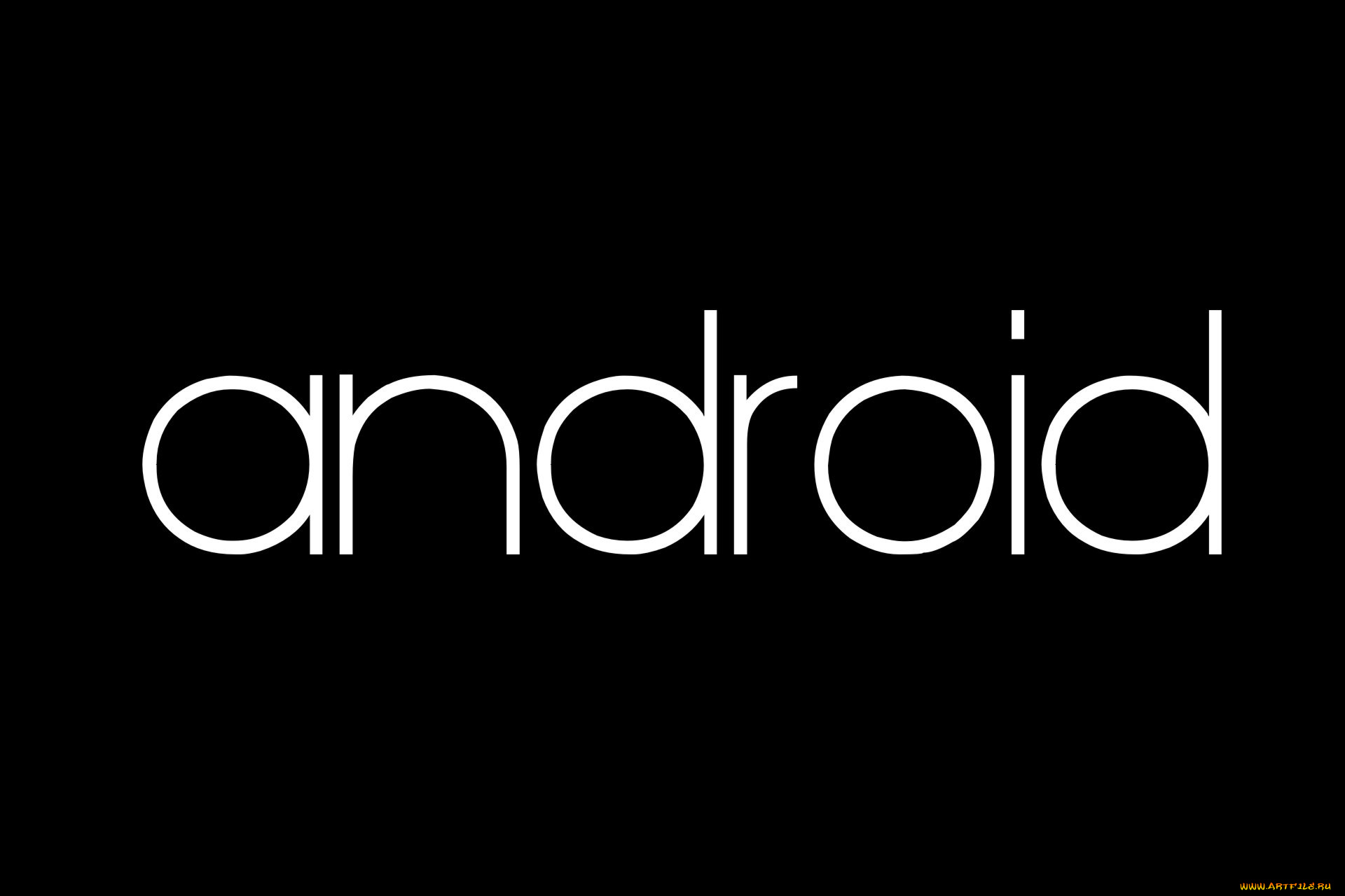 компьютеры, android, фон, логотип