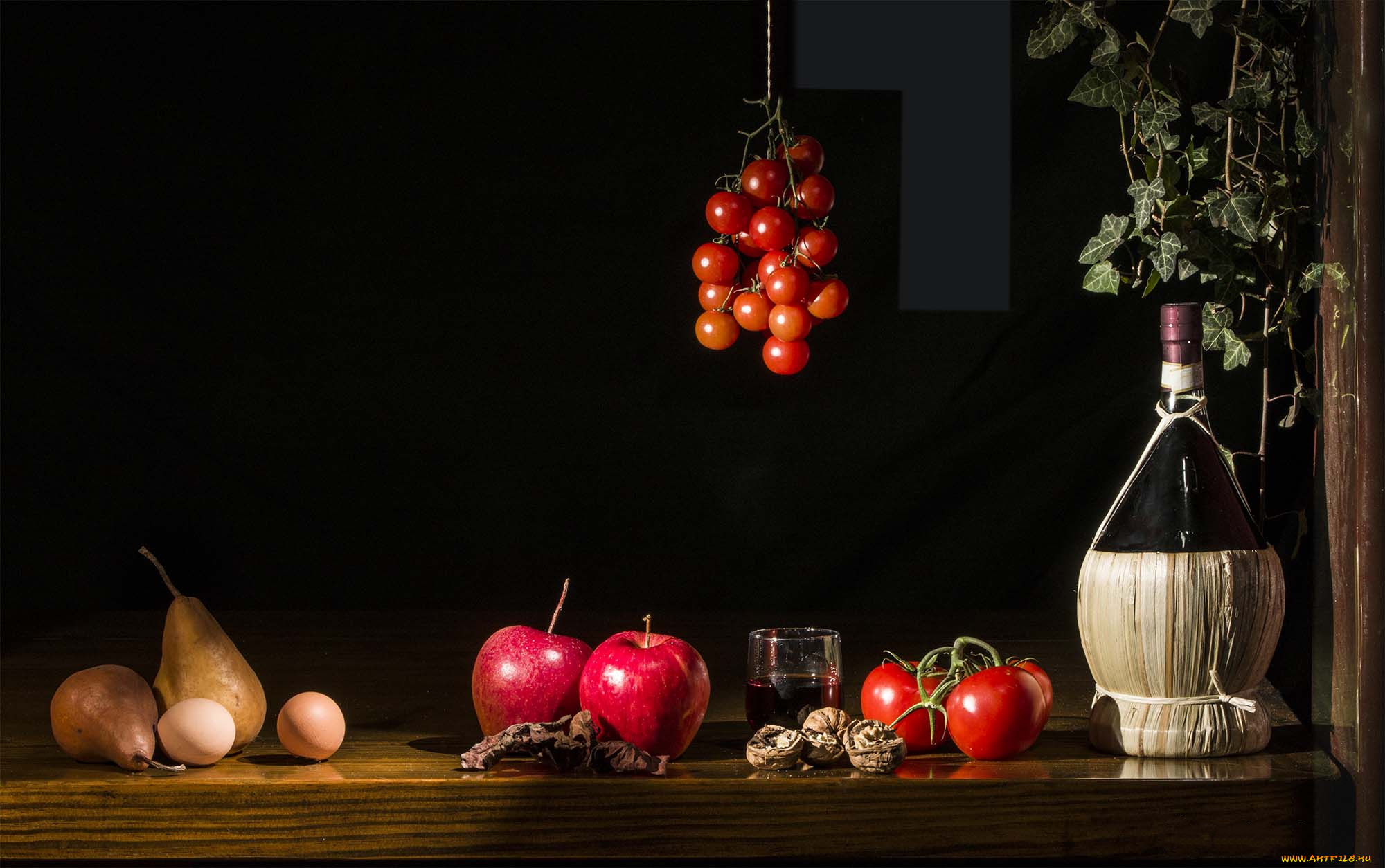 еда, натюрморт, снедь, томаты, помидоры