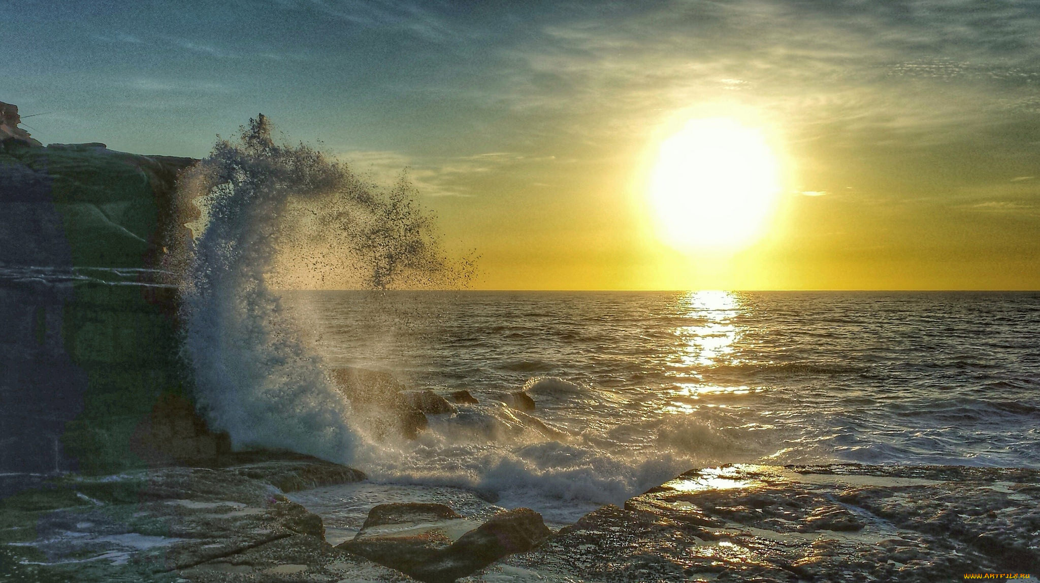 природа, восходы, закаты, рассвет