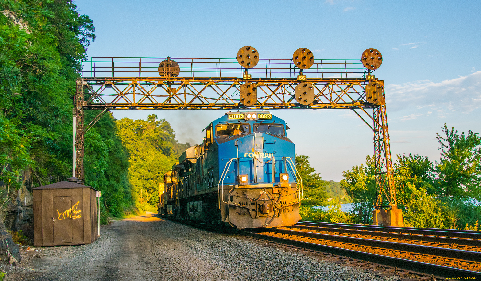 техника, поезда, состав, локомотив