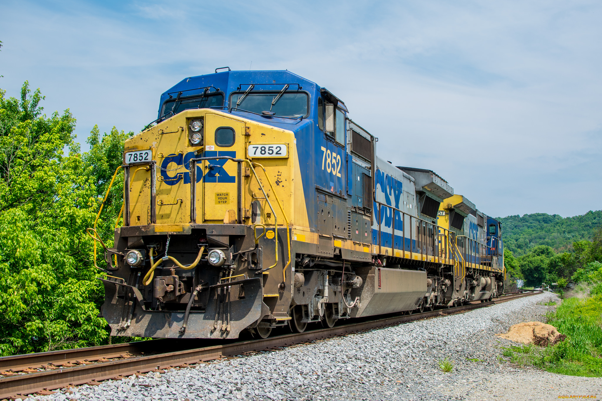 техника, поезда, локомотив, состав