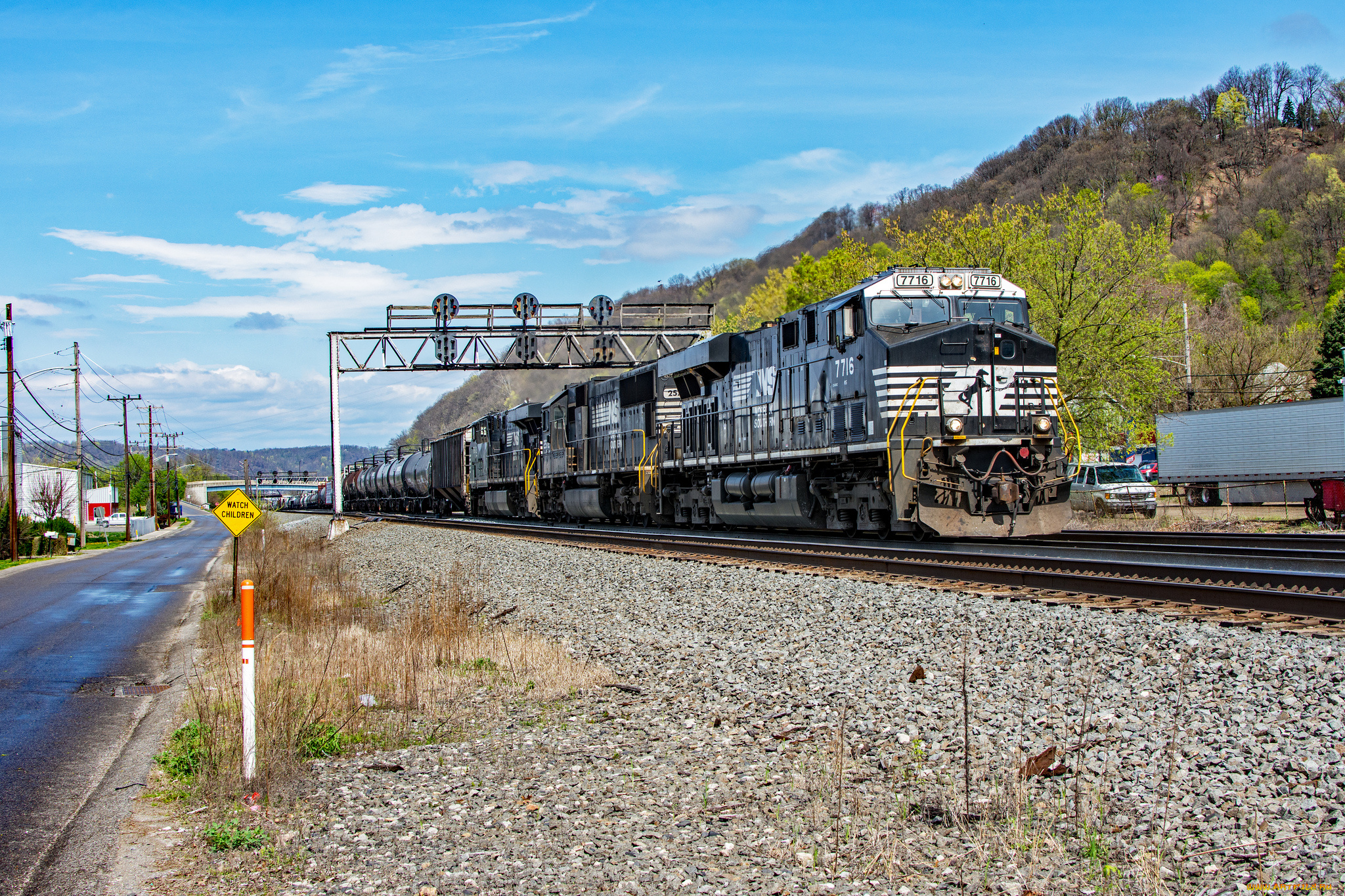 техника, поезда, состав, локомотив