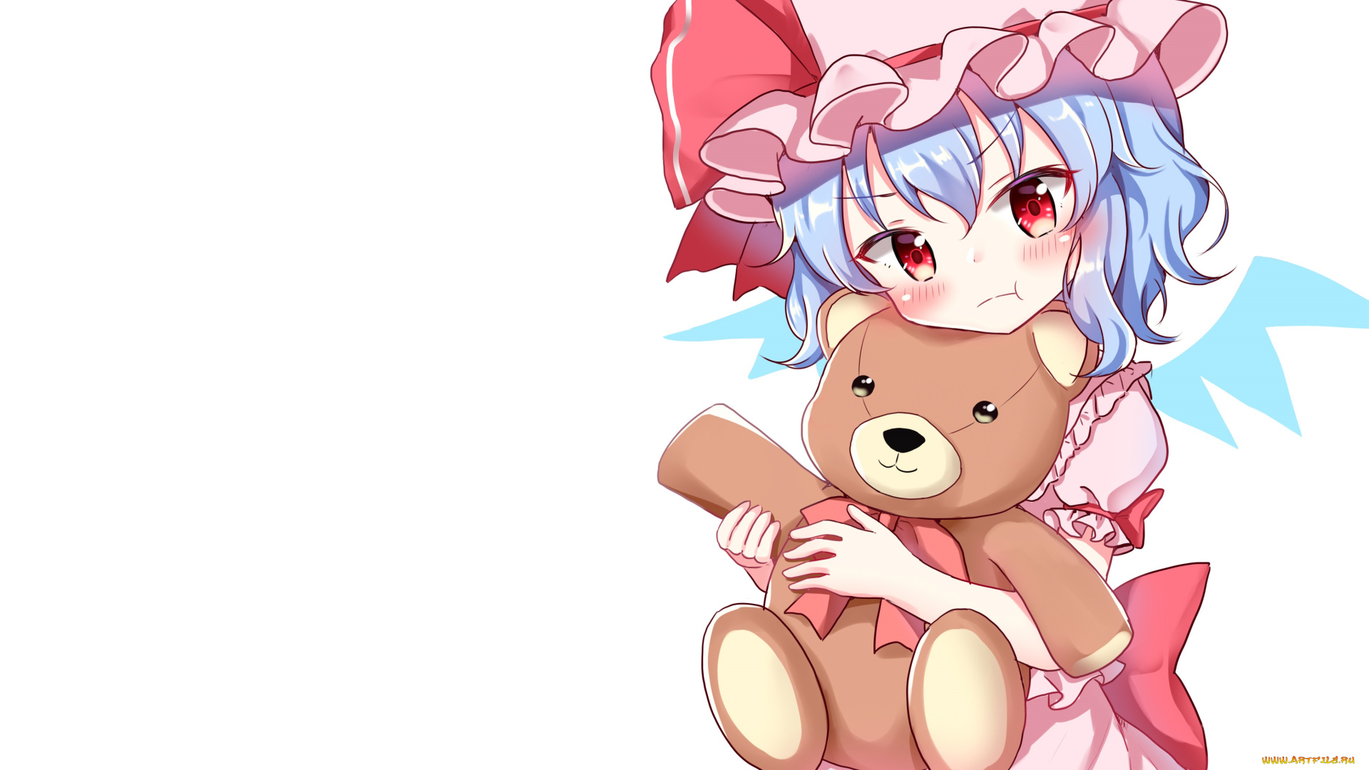 аниме, touhou, фон, девушка, взгляд