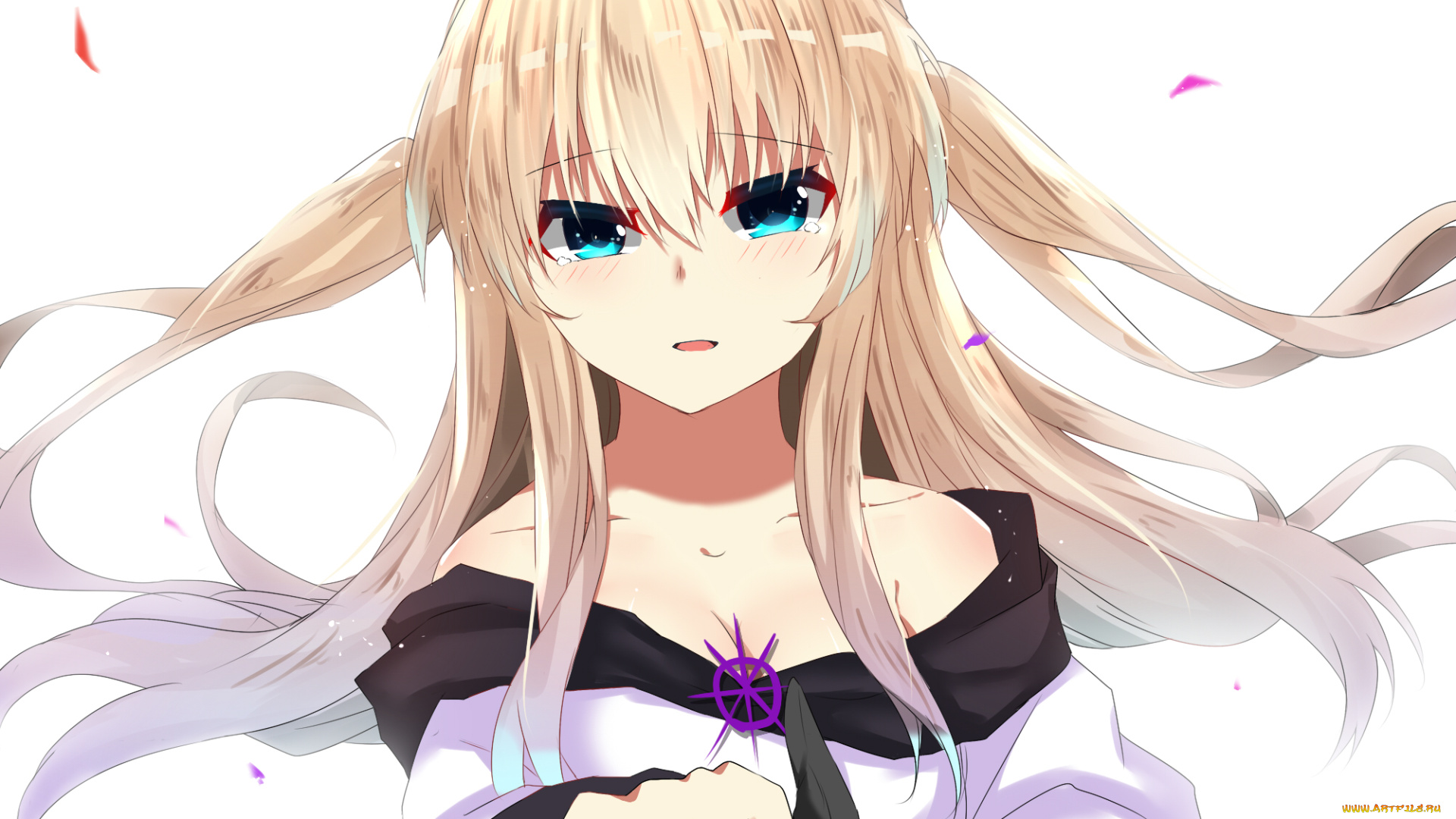 аниме, unknown, , другое, , фон, взгляд, девушка