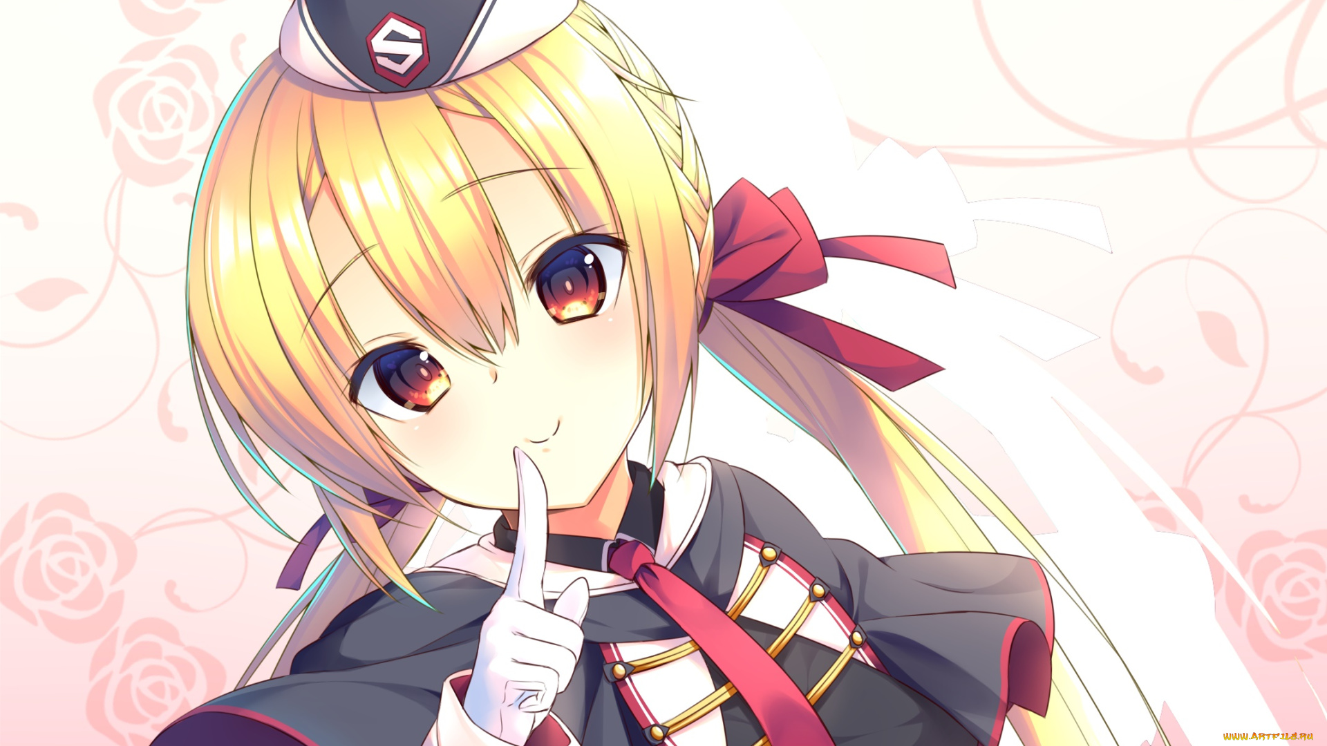 аниме, unknown, , другое, , фон, взгляд, девушка