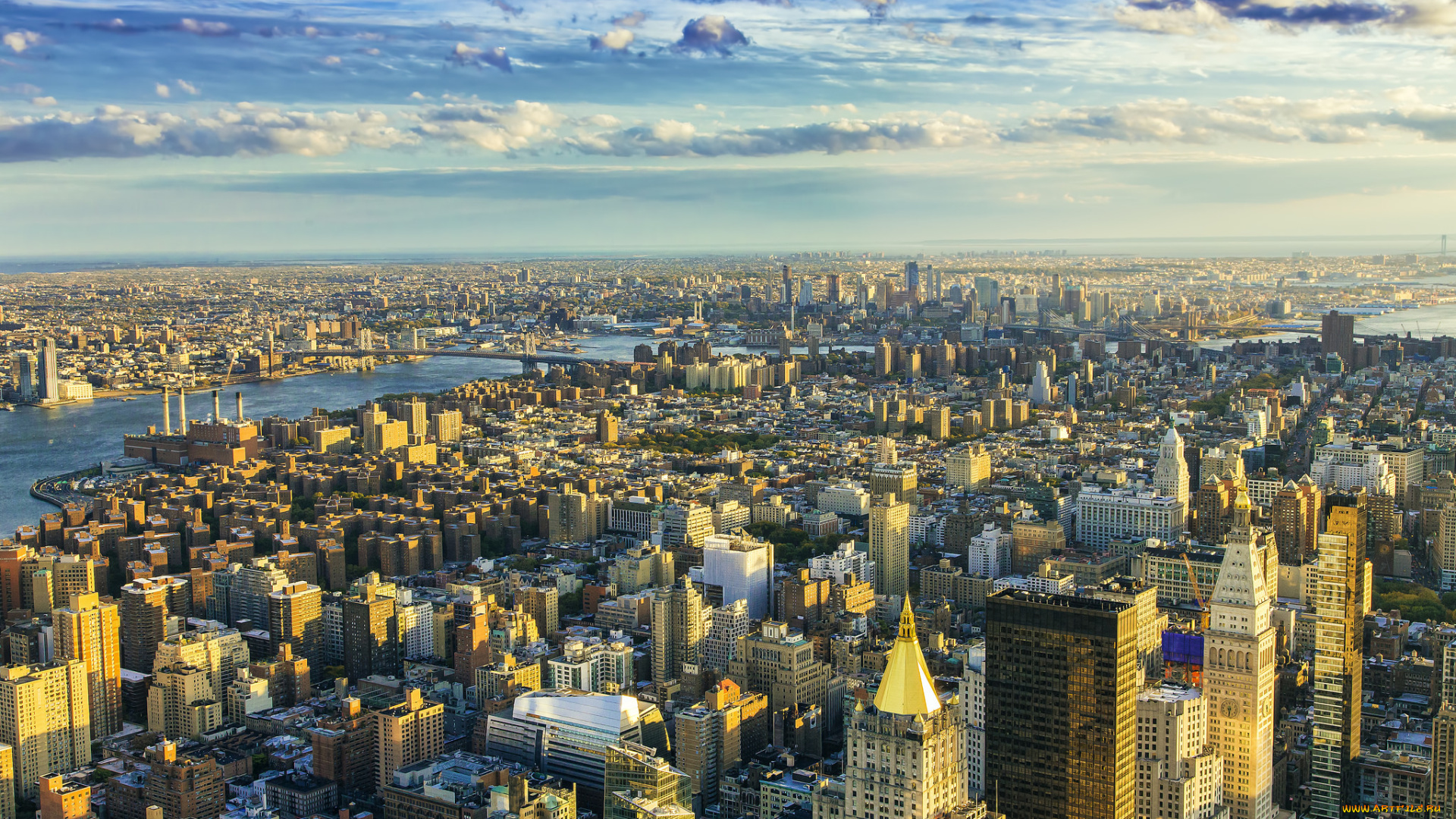 manhattan, города, нью-йорк, , сша, простор