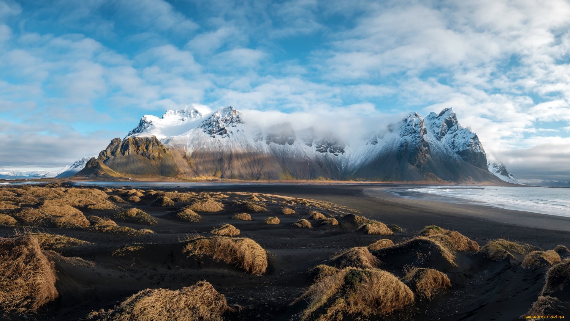 природа, побережье, island, iceland, stockness
