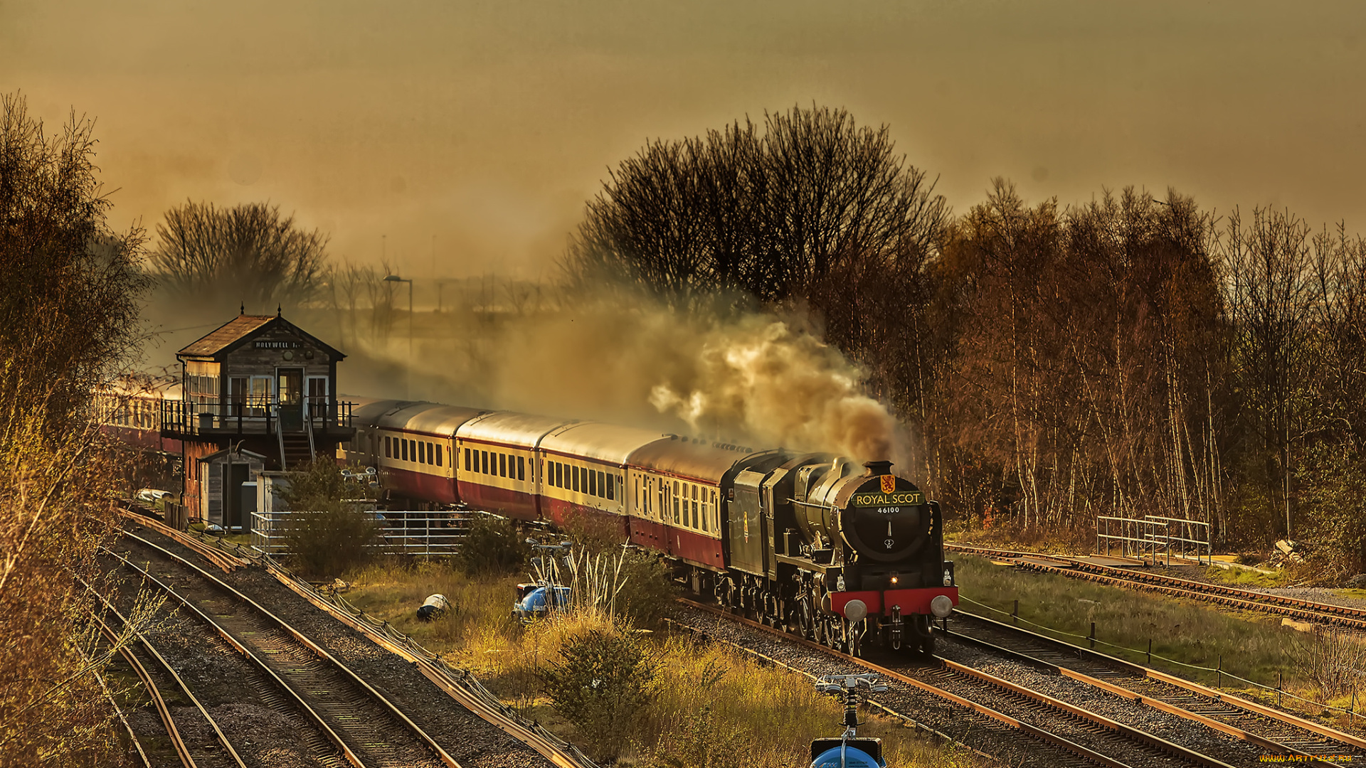 техника, паровозы, локомотив, состав