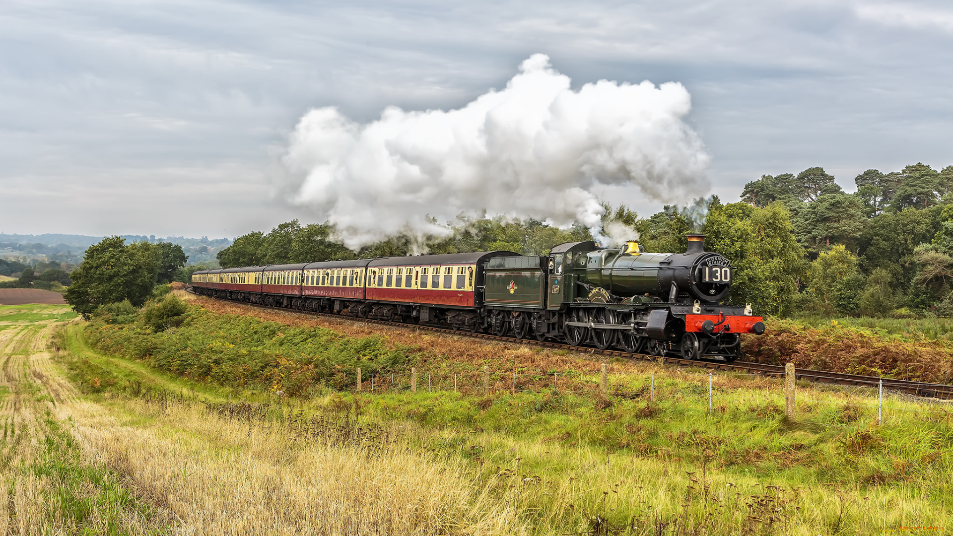 техника, паровозы, состав, локомотив