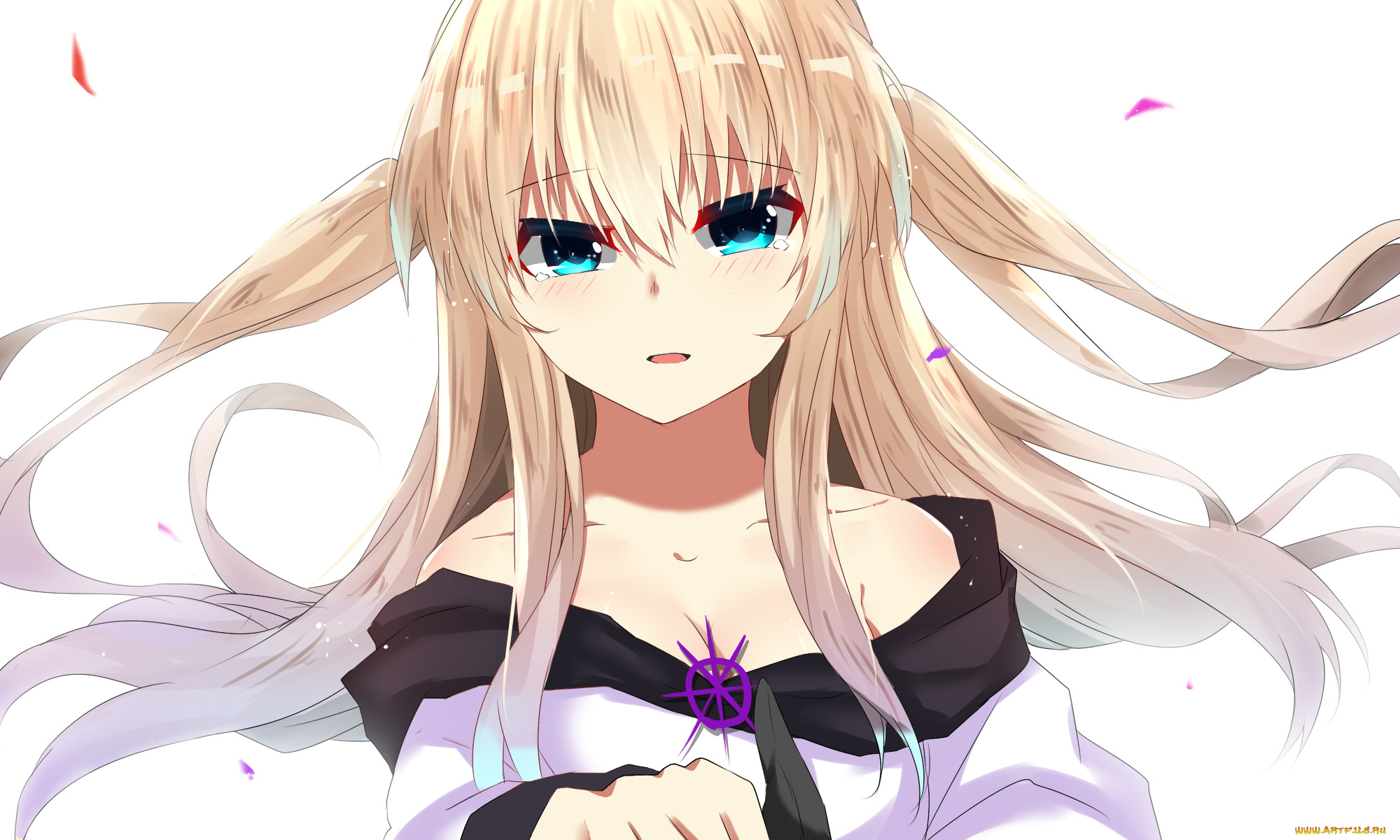 аниме, unknown, , другое, , фон, взгляд, девушка