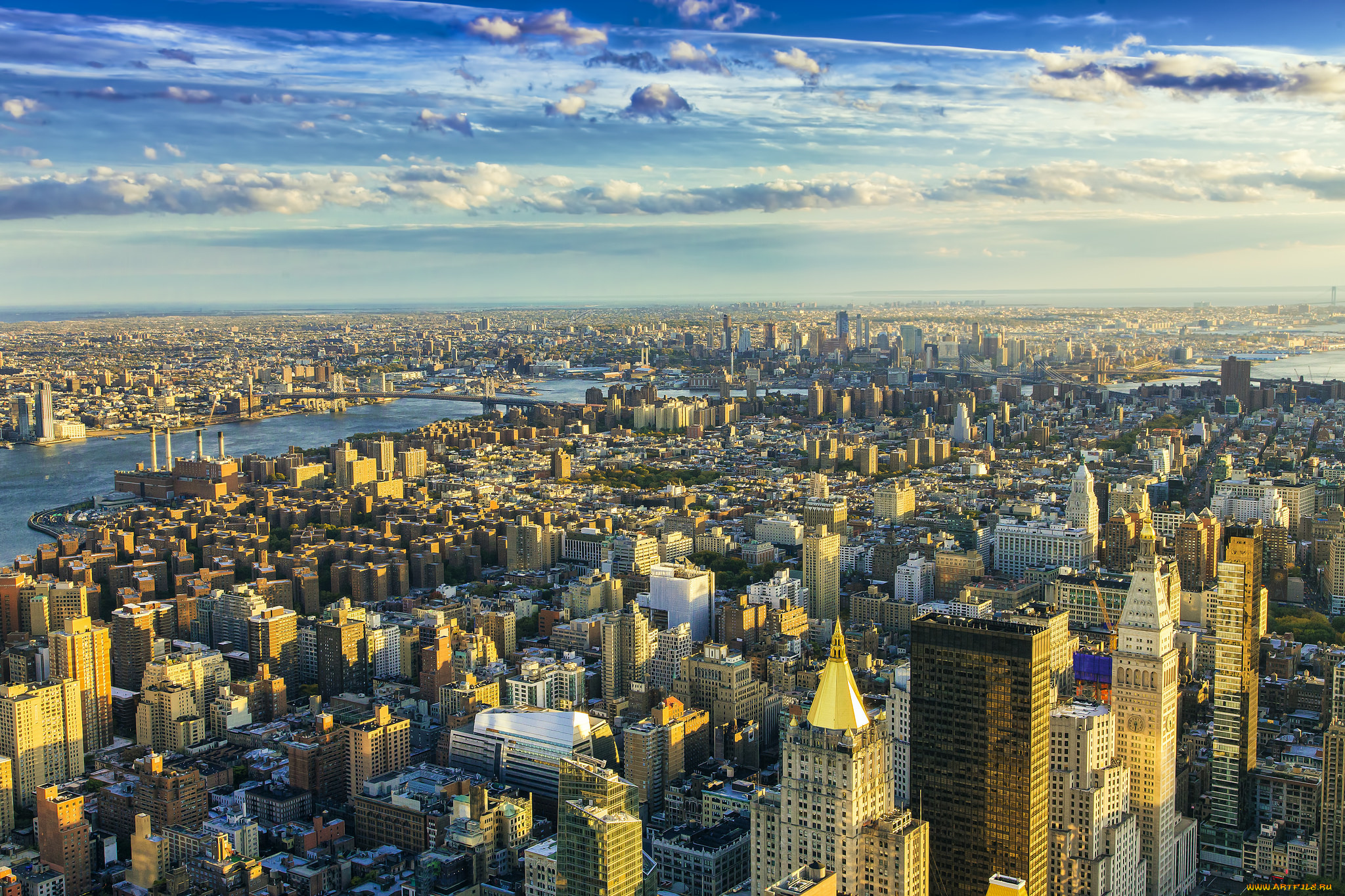 manhattan, города, нью-йорк, , сша, простор