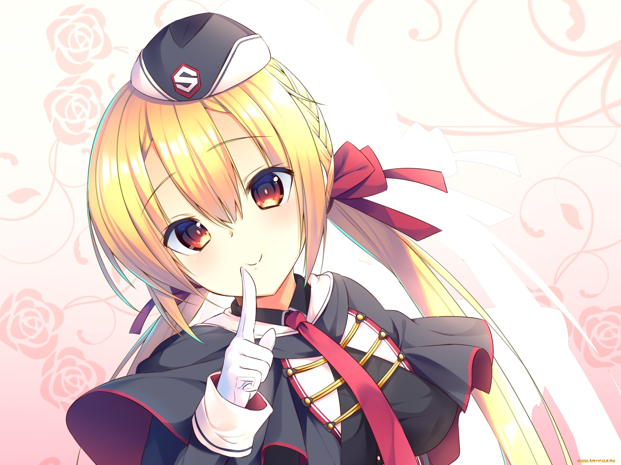 аниме, unknown, , другое, , фон, взгляд, девушка