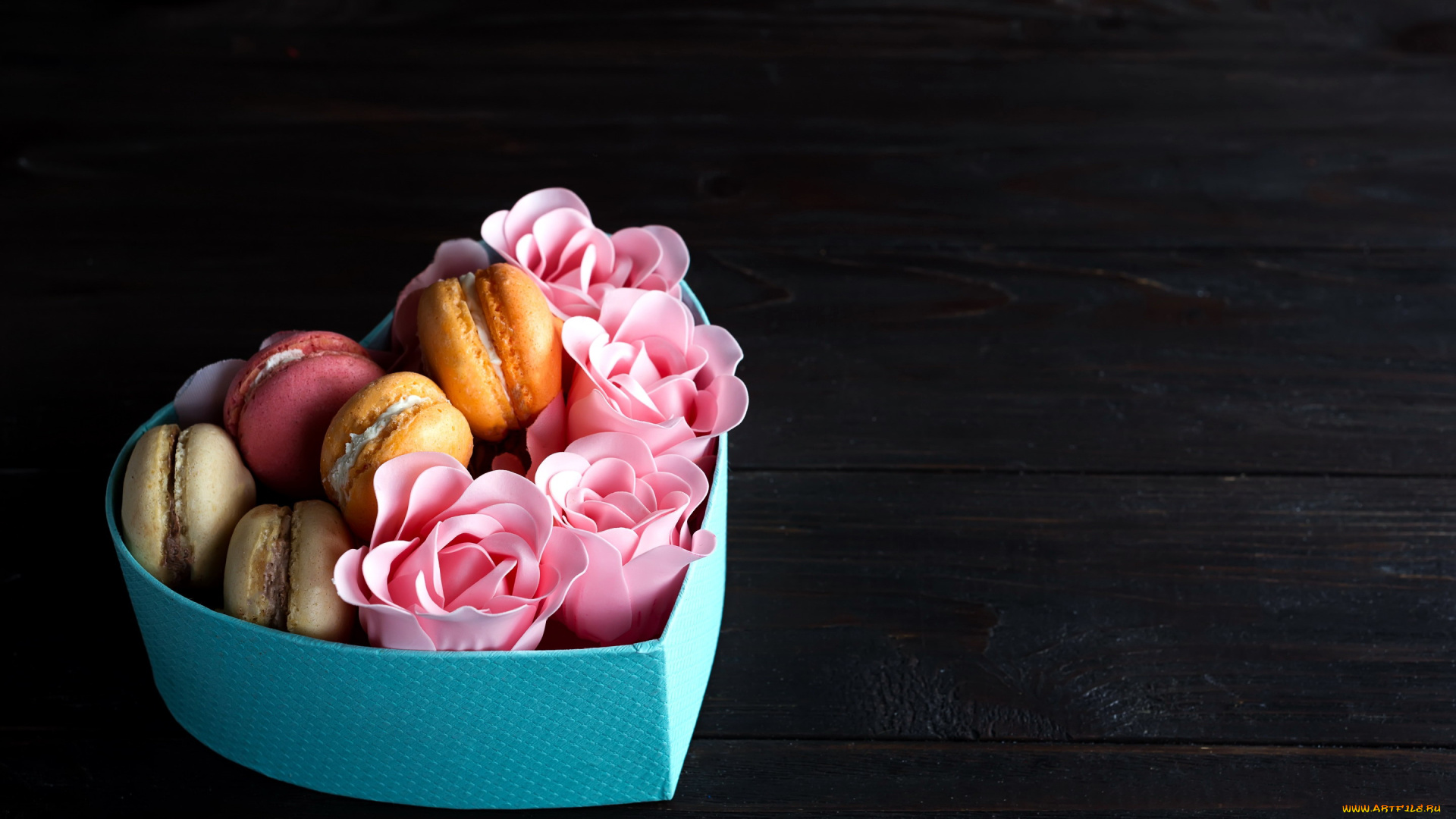 еда, макаруны, печенье, лакомство