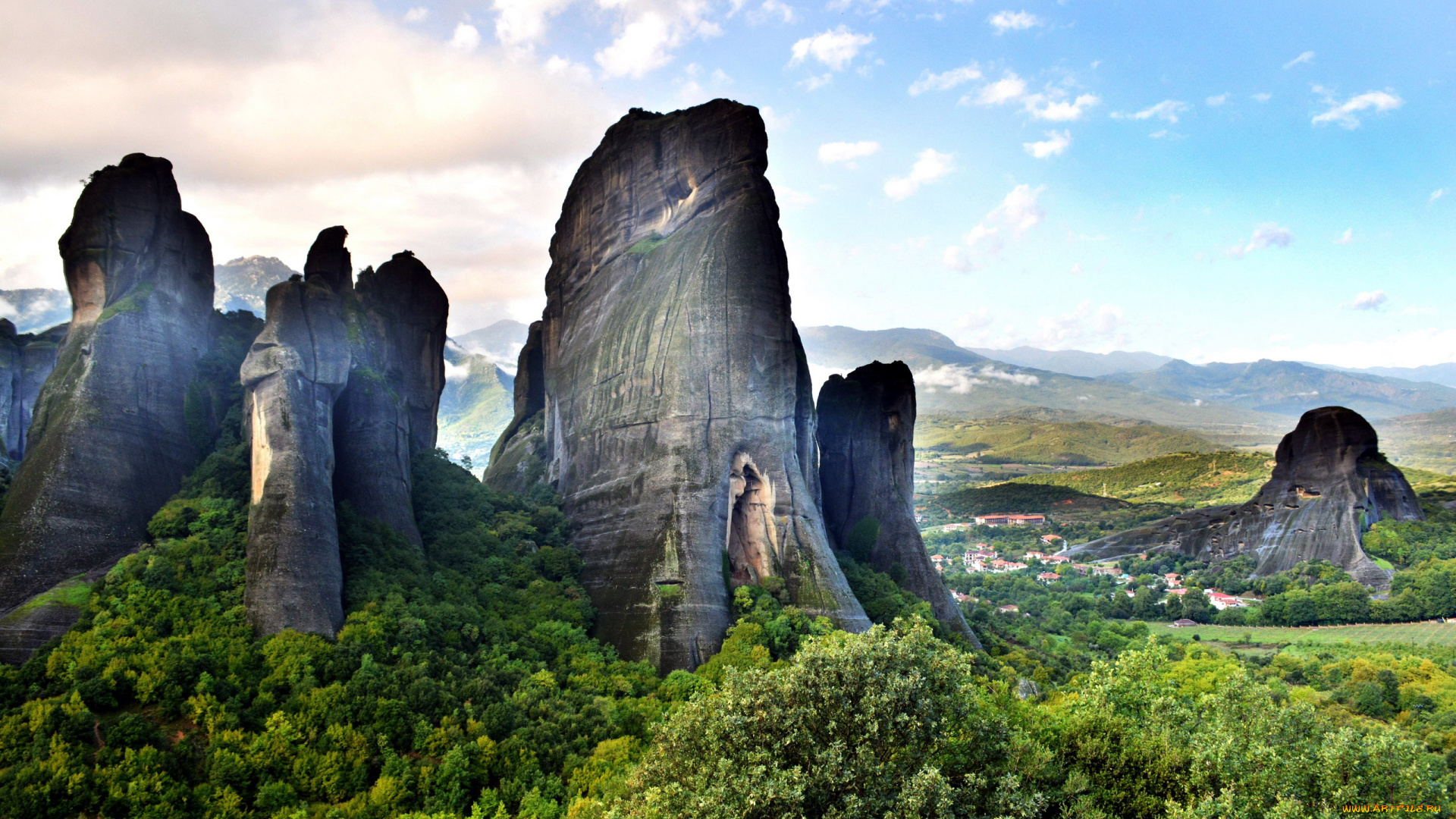 природа, горы, скалы