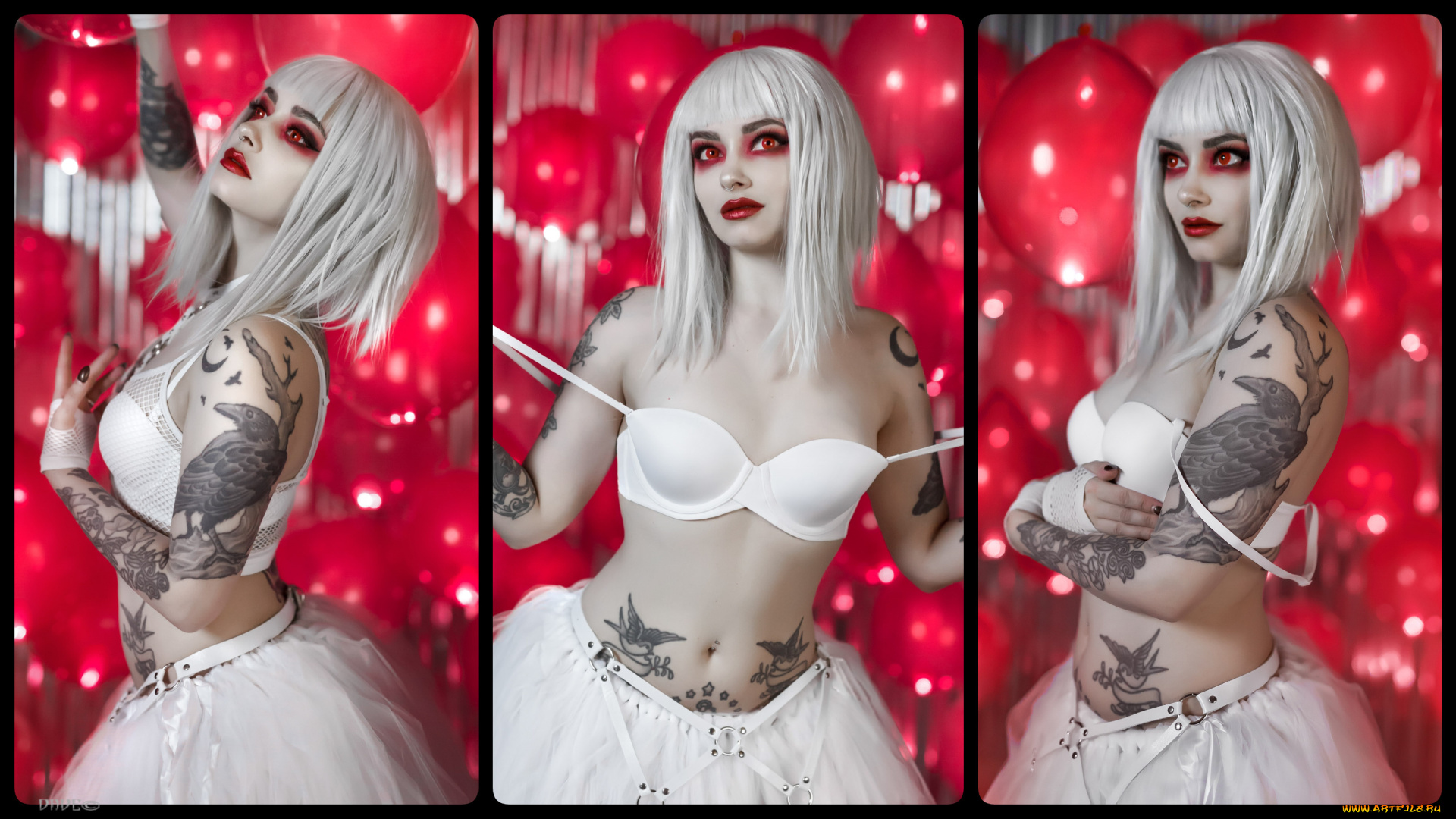 девушки, -, креатив, , косплей, genevieve