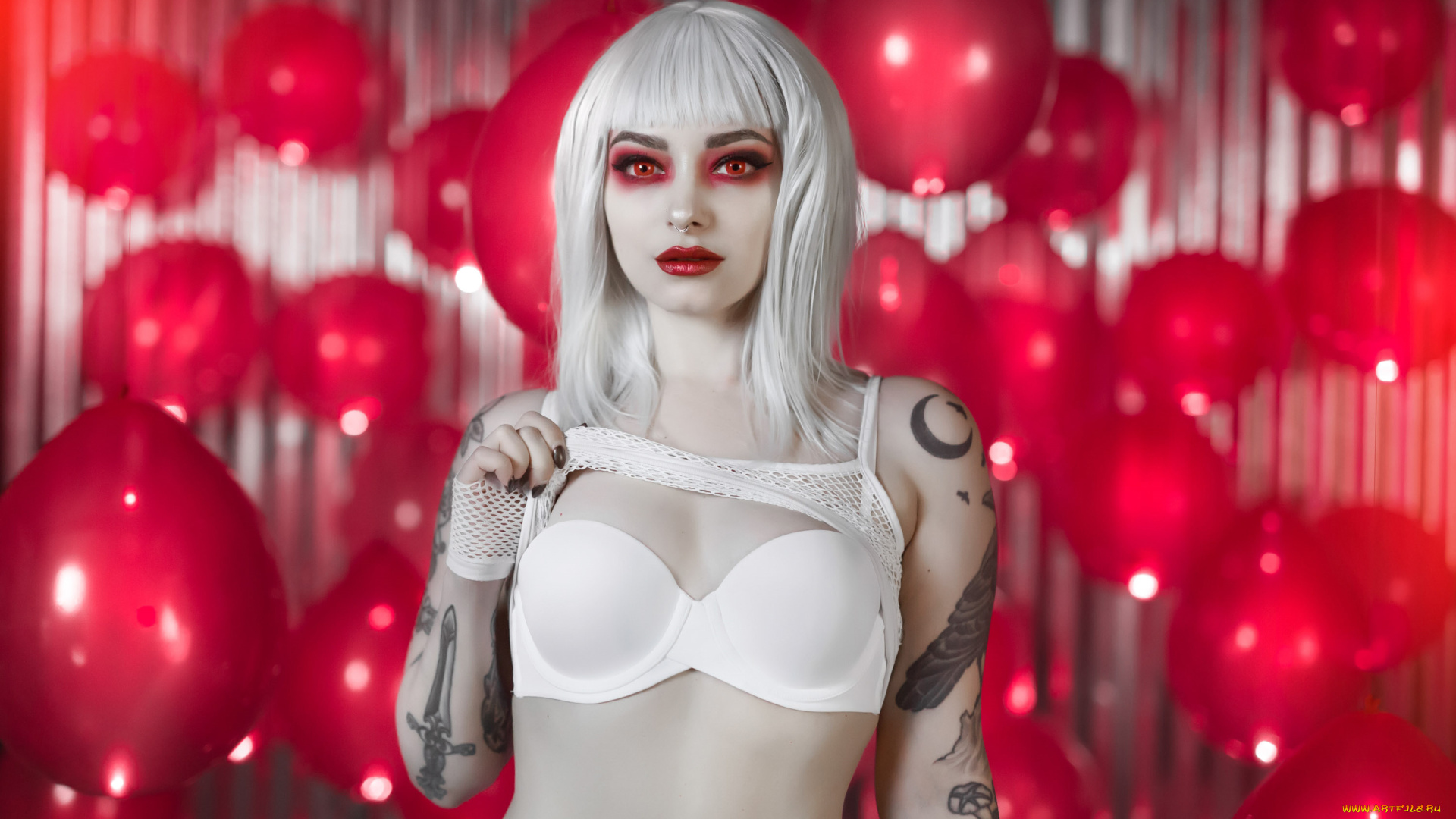 девушки, -, креатив, , косплей, genevieve