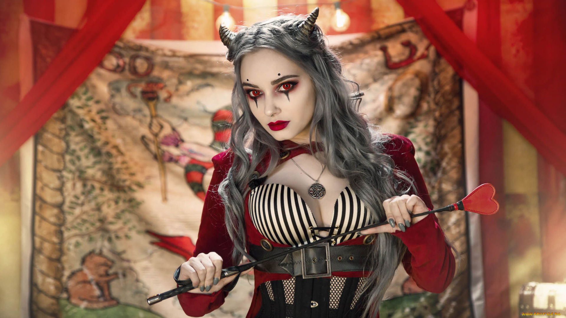 девушки, -, креатив, , косплей, genevieve