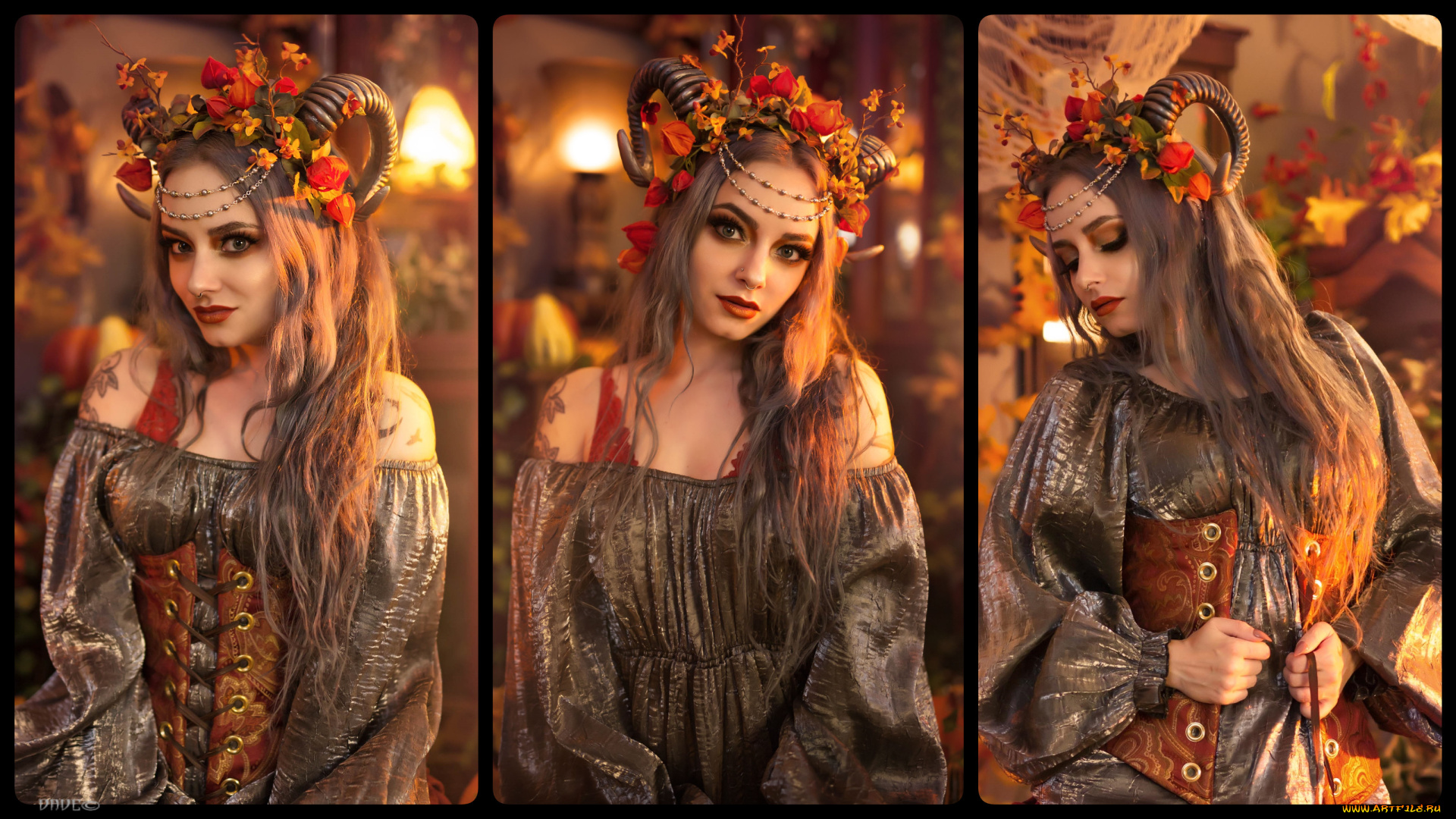 девушки, -, креатив, , косплей, genevieve