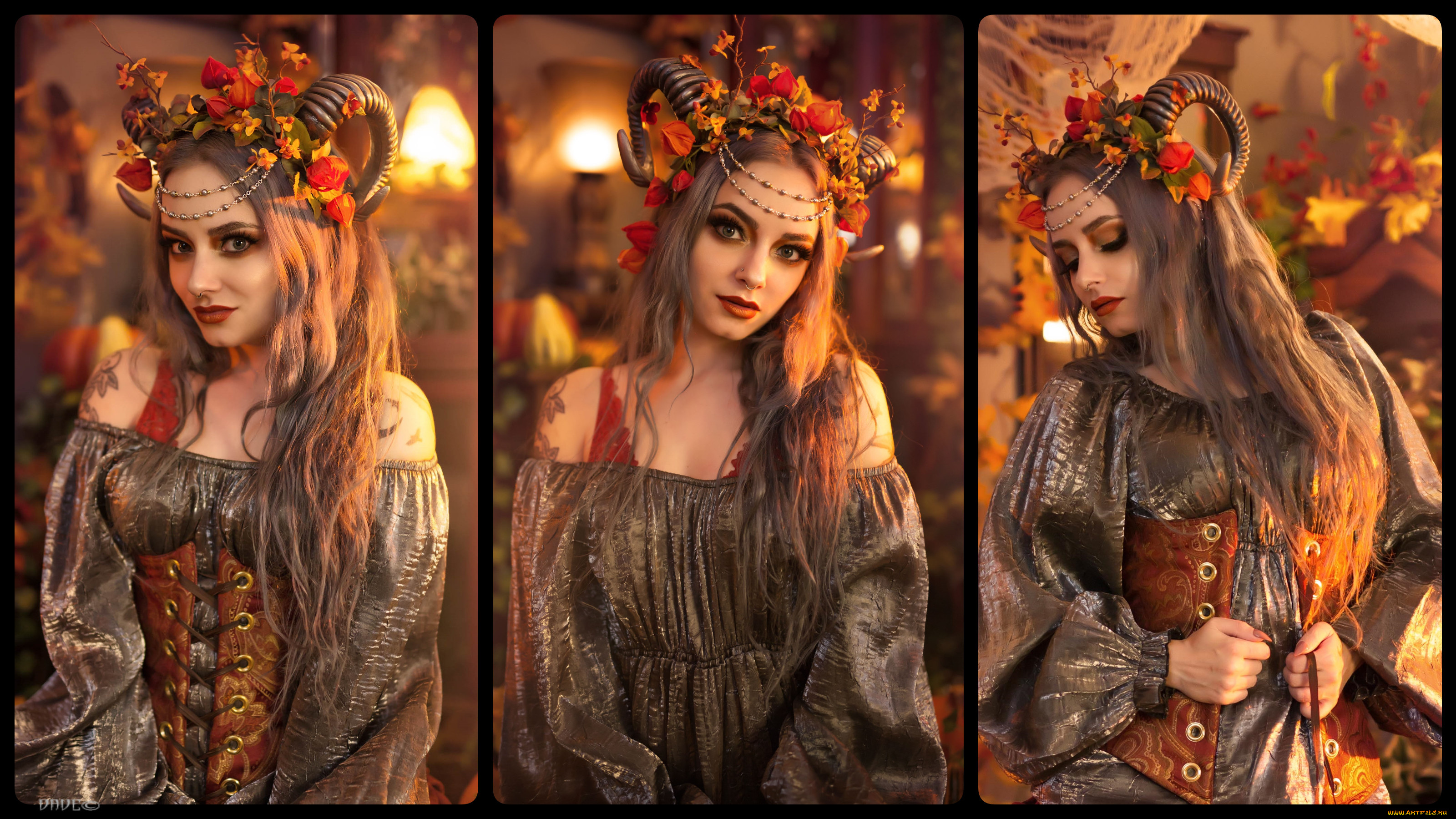 девушки, -, креатив, , косплей, genevieve