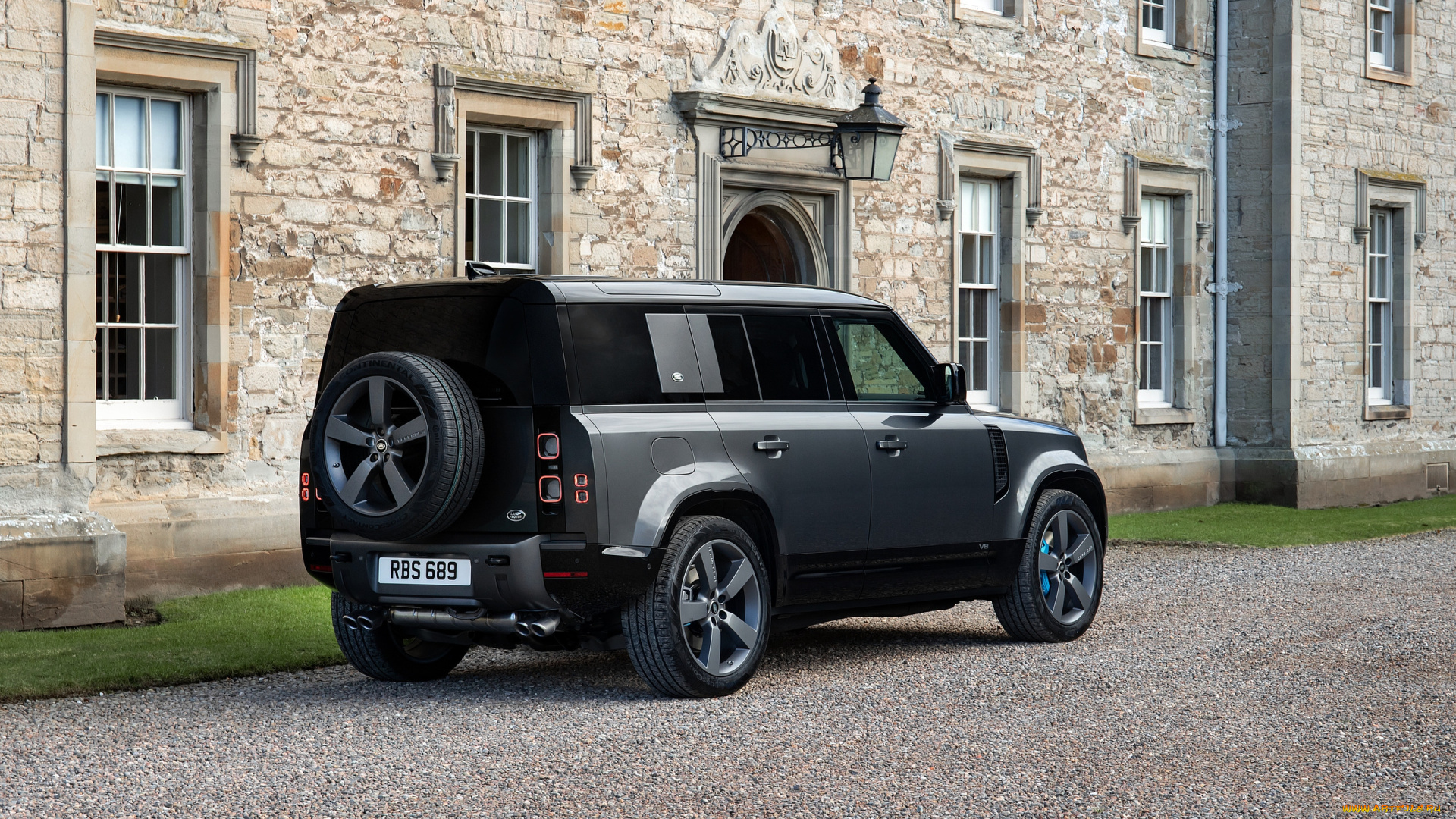 2022, land, rover, defender, v8, 110, xs, edition, автомобили, land-rover, джип, 2022, land, rover, defender, v8, 110, xs, edition, ленд, ровер, улица, вид, сзади