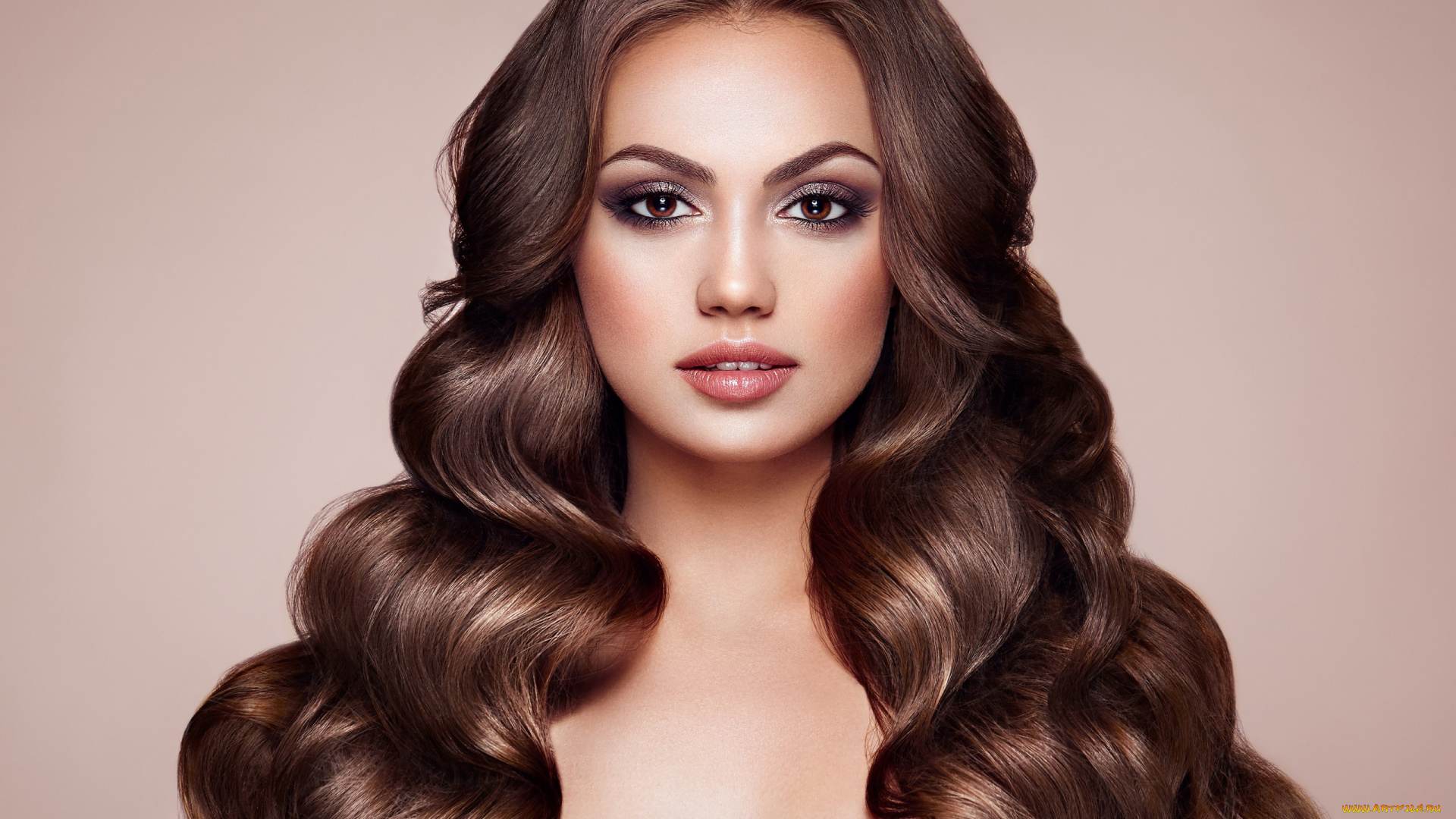 девушки, -, лица, , портреты, локоны