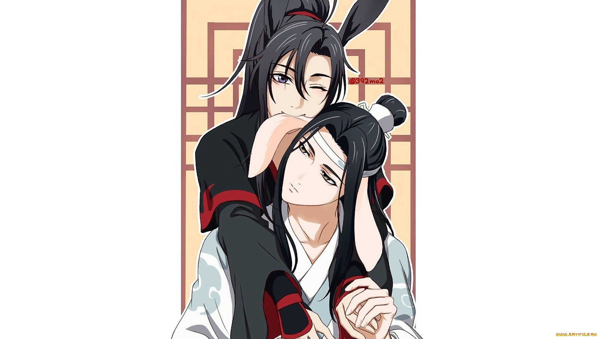 аниме, mo, dao, zu, shi, вэй, усянь, лань, ванцзи, ушки