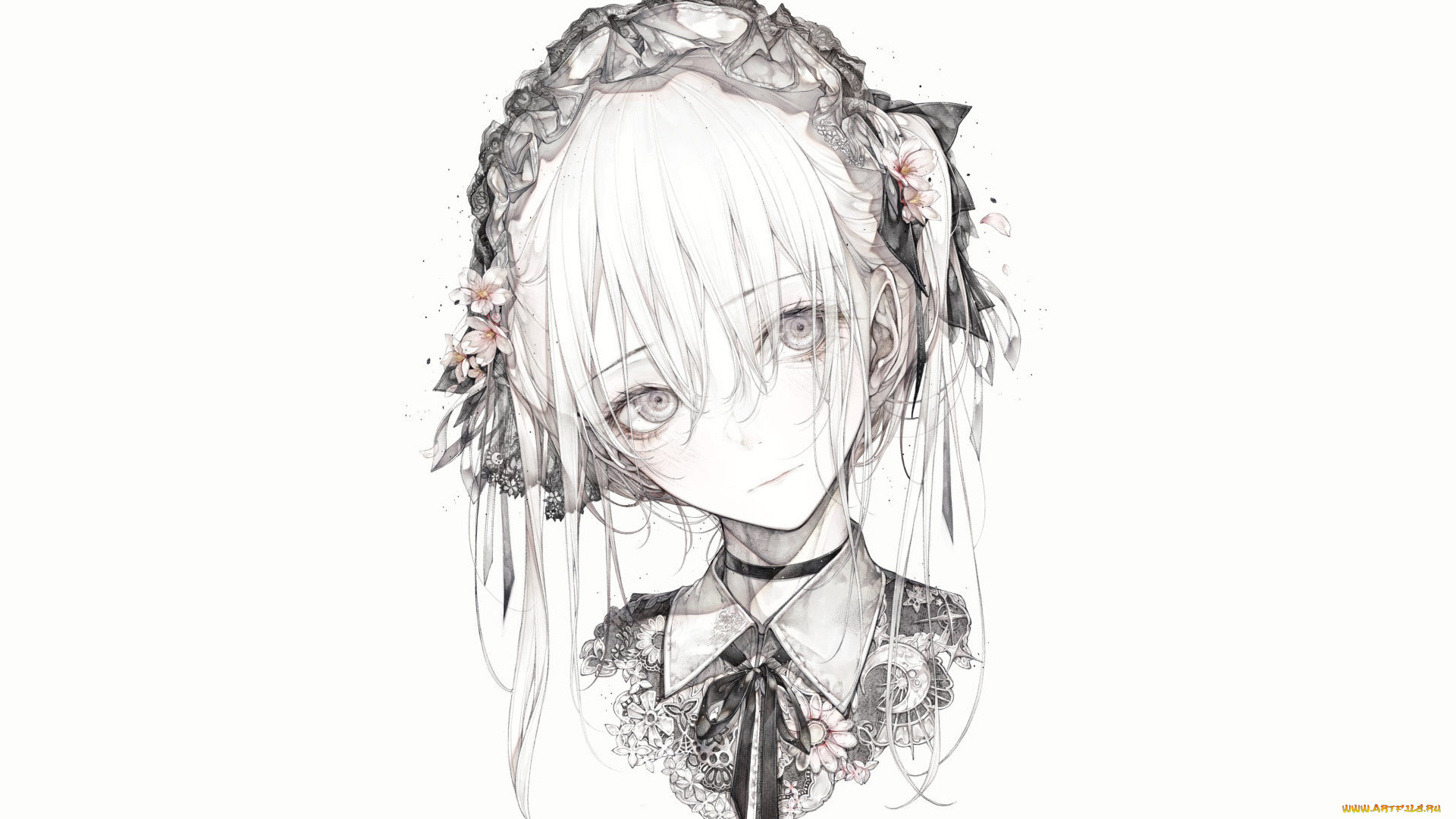 аниме, unknown, , другое, , девочка, лицо