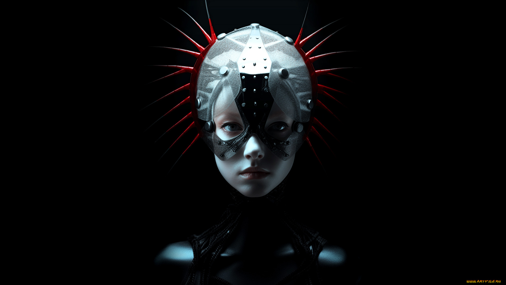 фэнтези, девушки, фантазия, маска