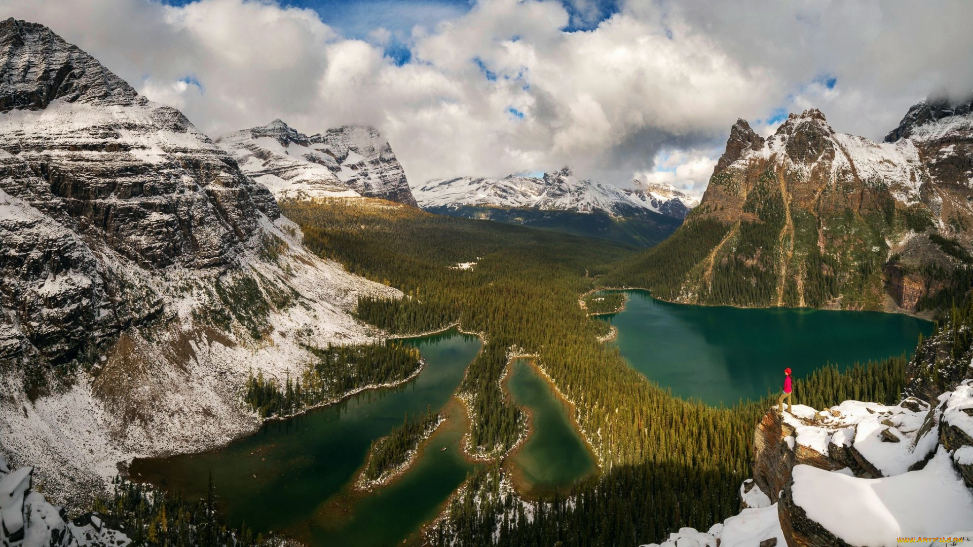 lake, o’hara, yoho, national, park, british, columbia, природа, реки, озера, lake, o'hara, yoho, np, british, columbia