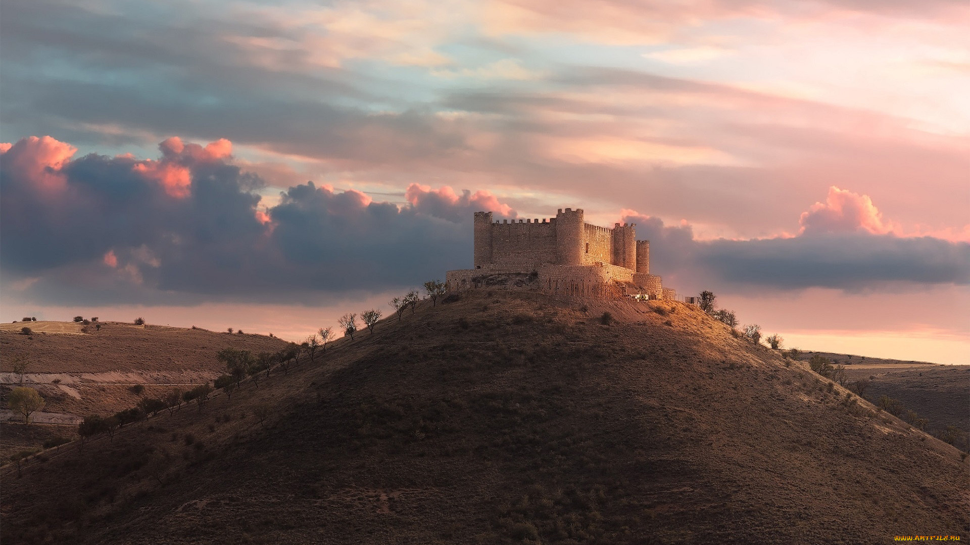 the, castle, of, jadraque, spain, города, замки, испании, the, castle, of, jadraque