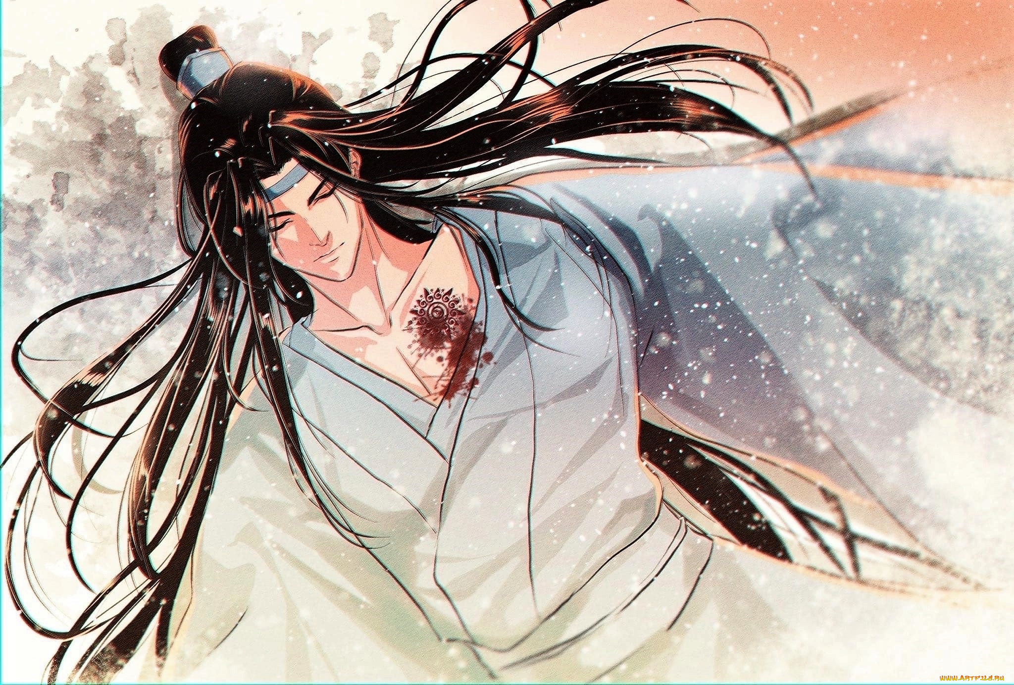 аниме, mo, dao, zu, shi, лань, ванцзи