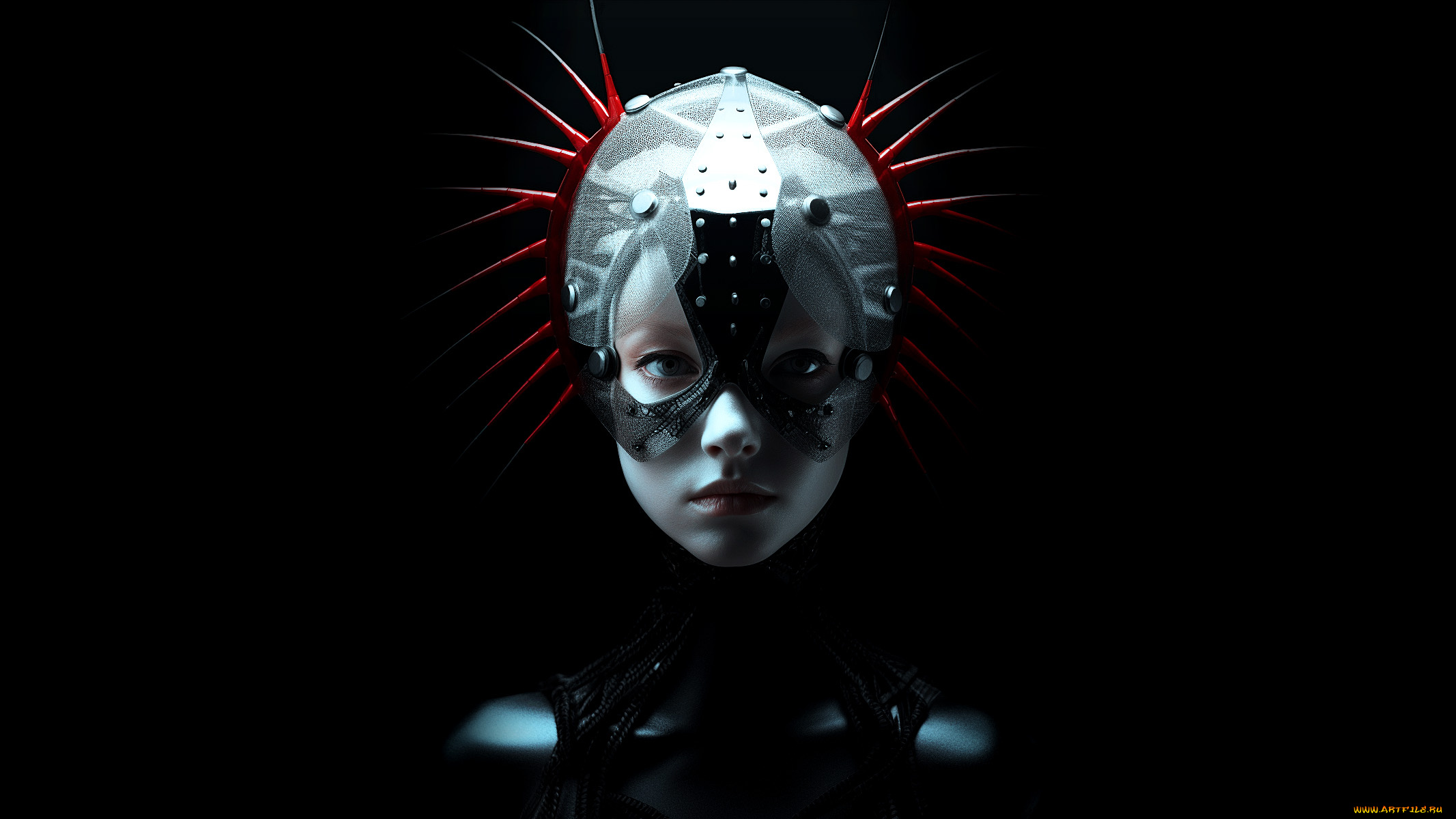 фэнтези, девушки, фантазия, маска