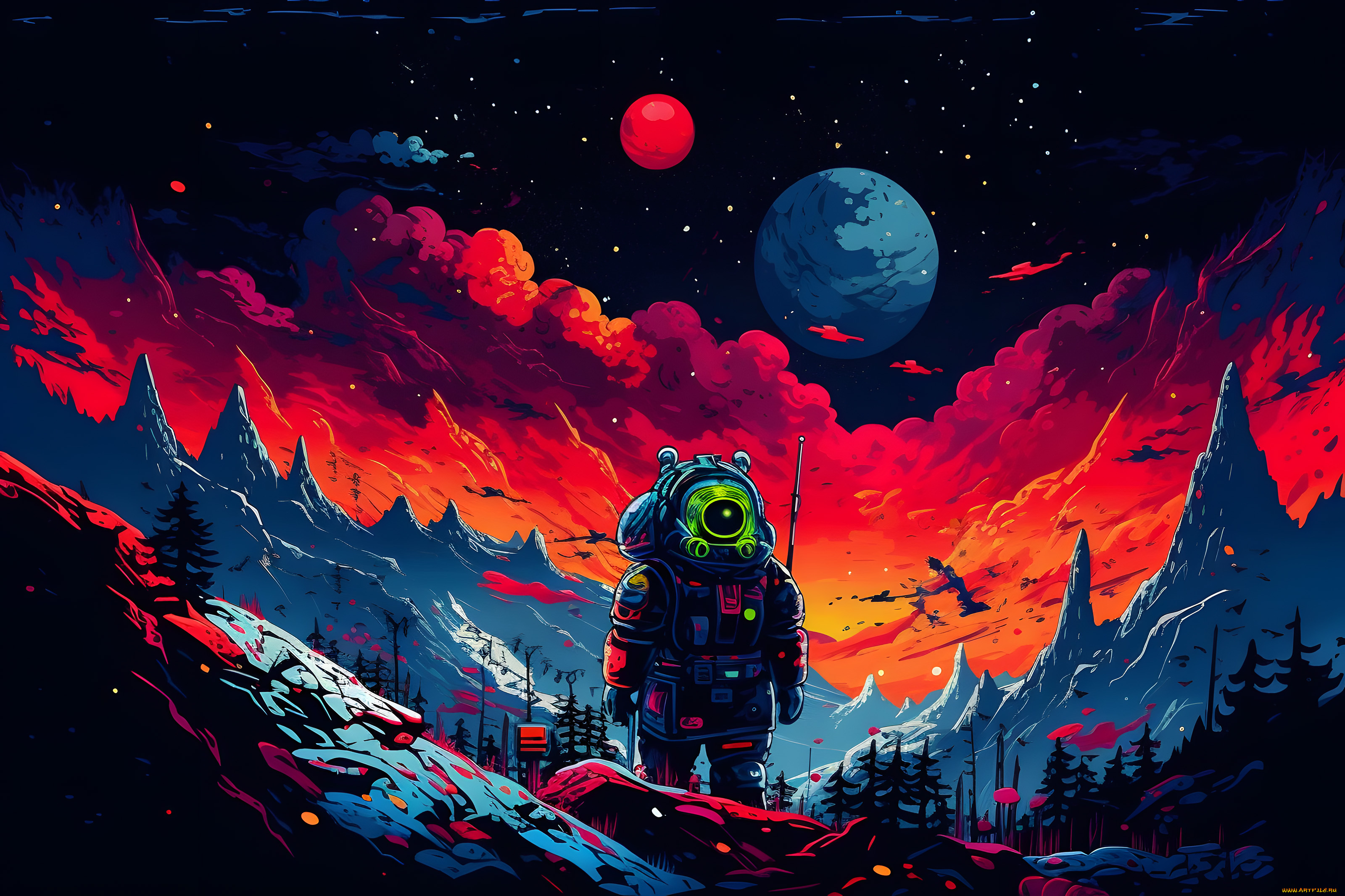 фэнтези, роботы, , киборги, , механизмы, робот